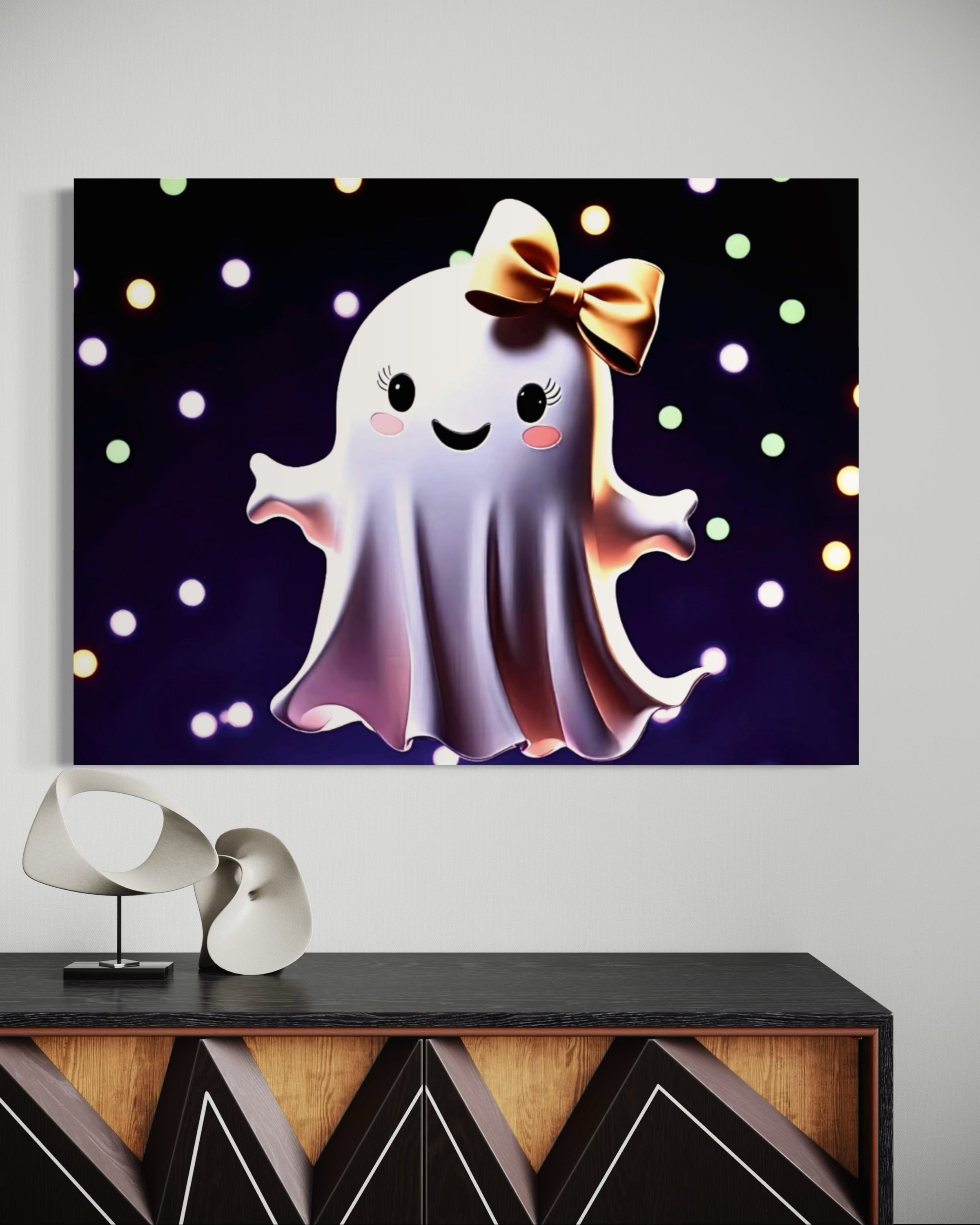Ghost Girl with Big Bow