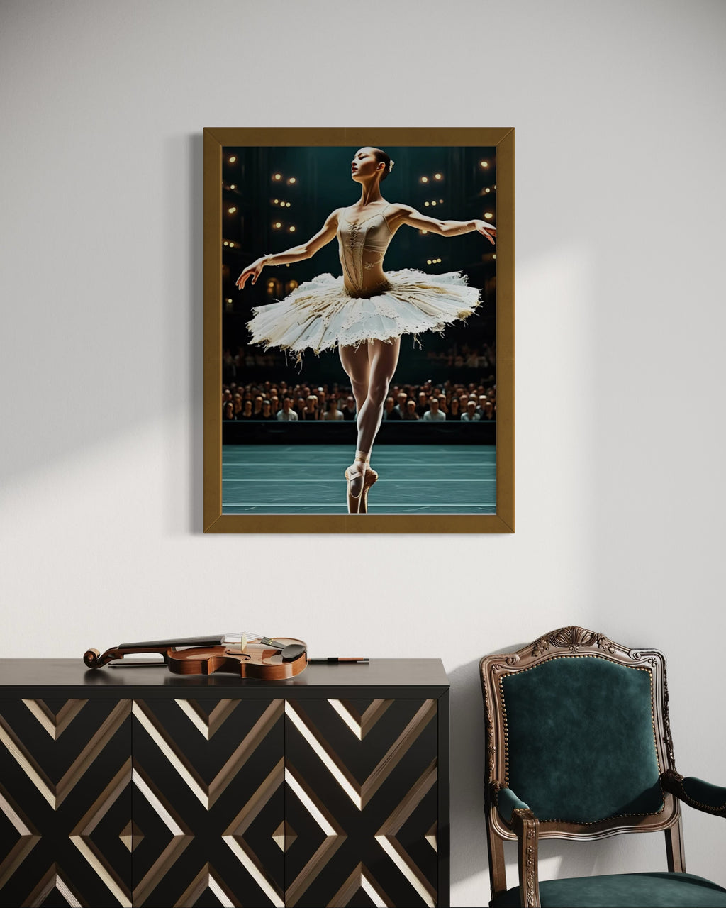 Ballerina Museum Print