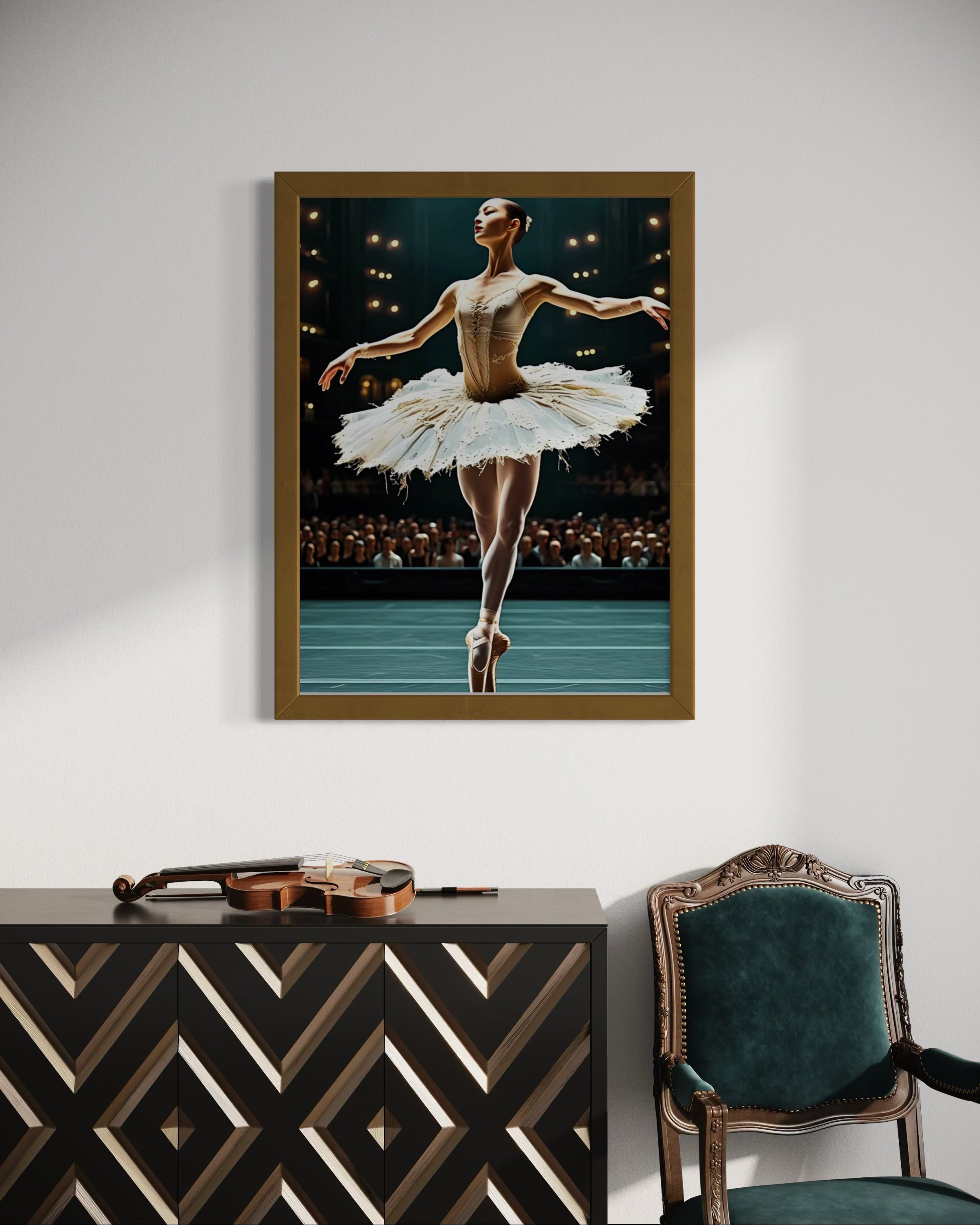 Ballerina Museum Print