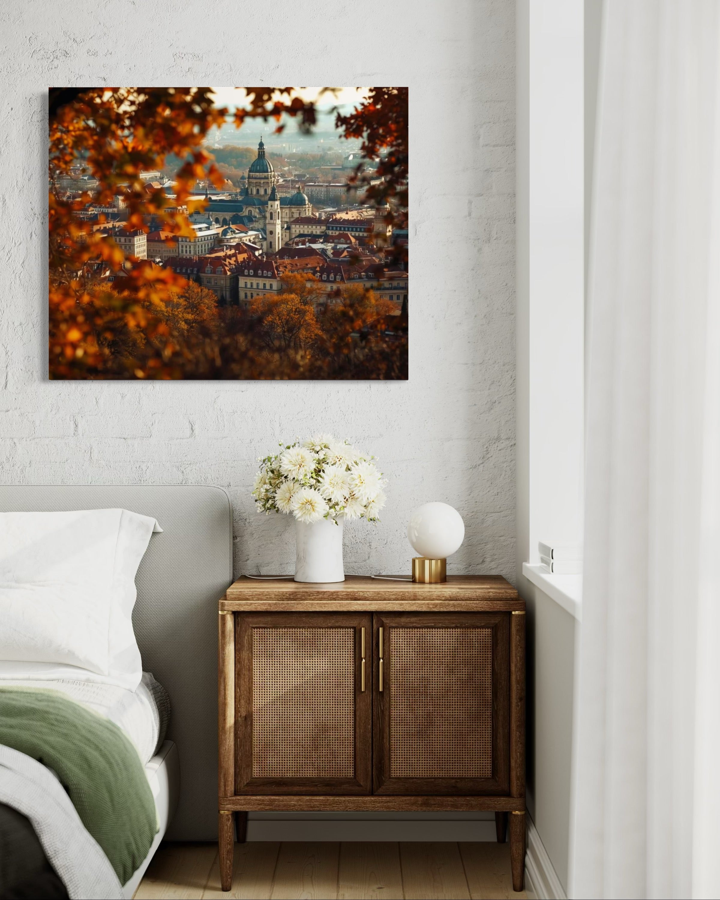 Autumn in Vienna Museum Print