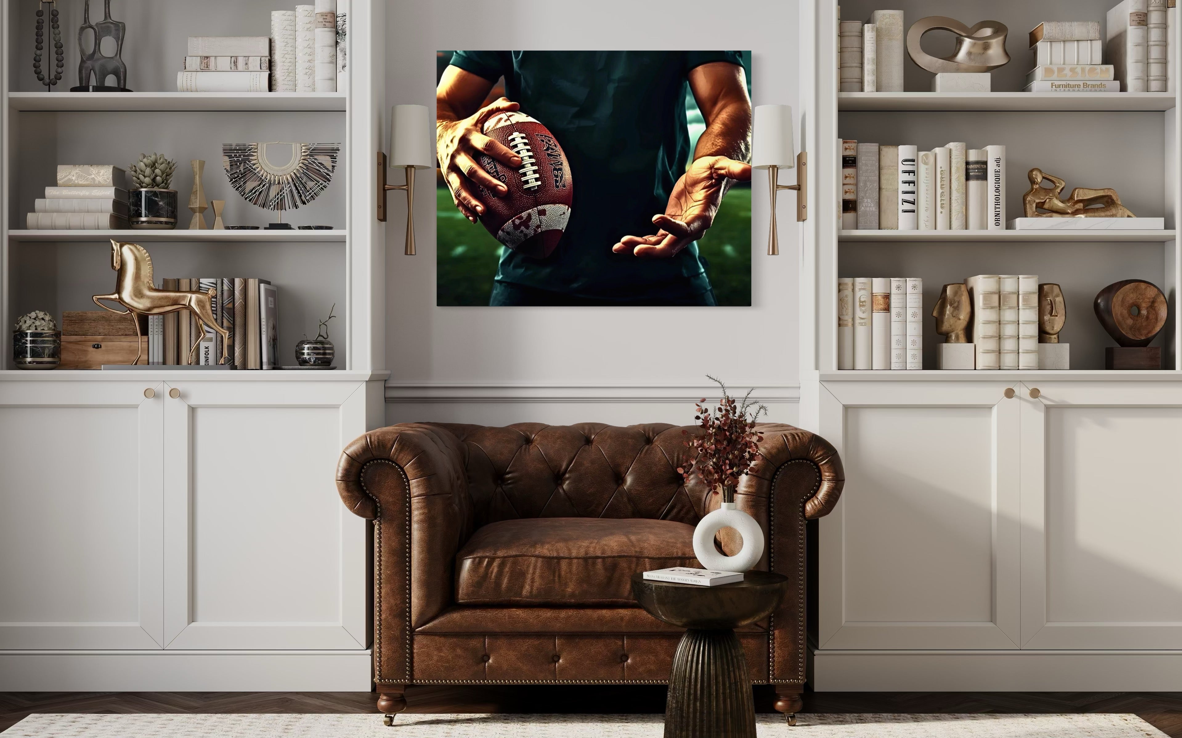 American Football Season Museum Print