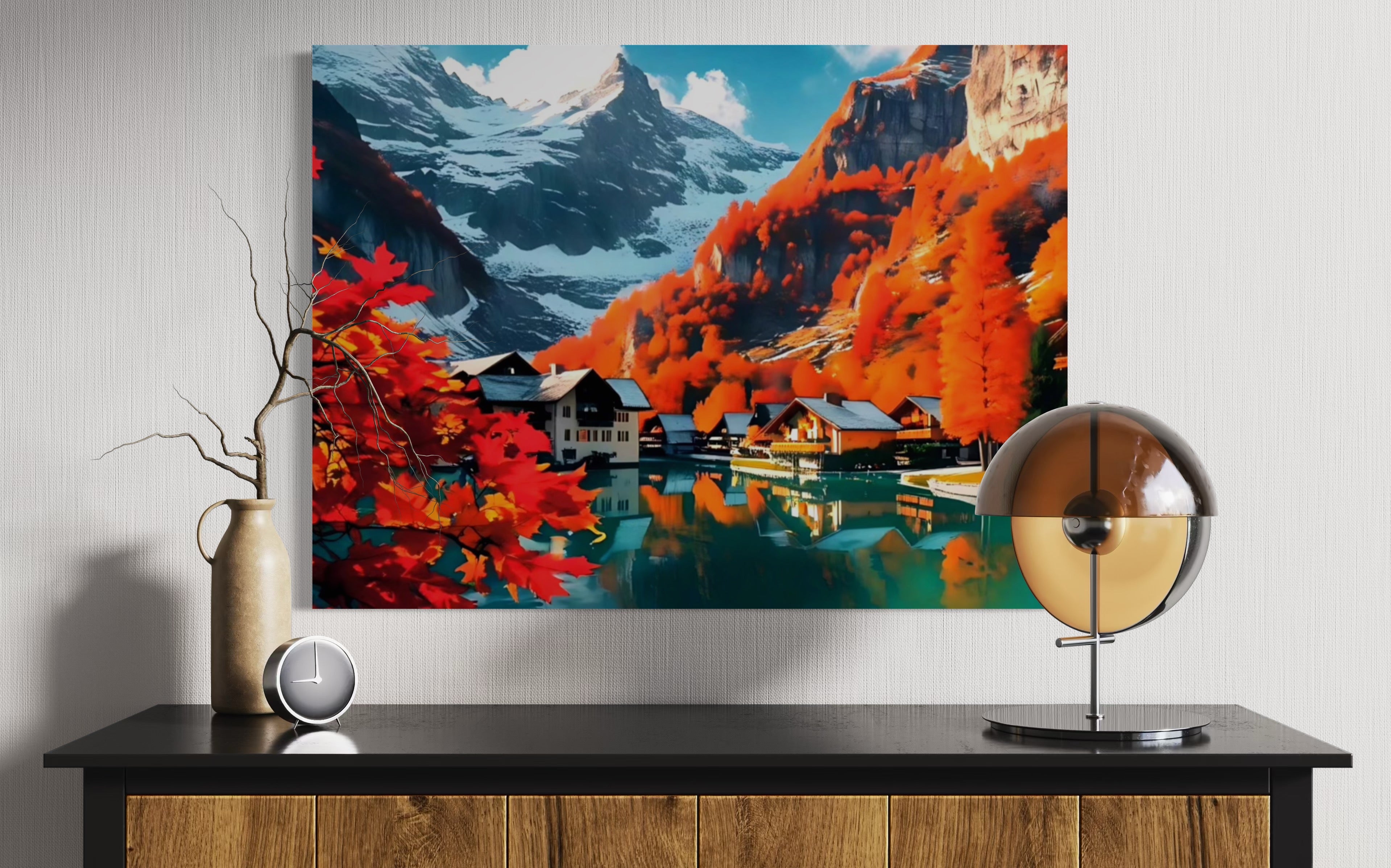 Switzerland Fall Landscape