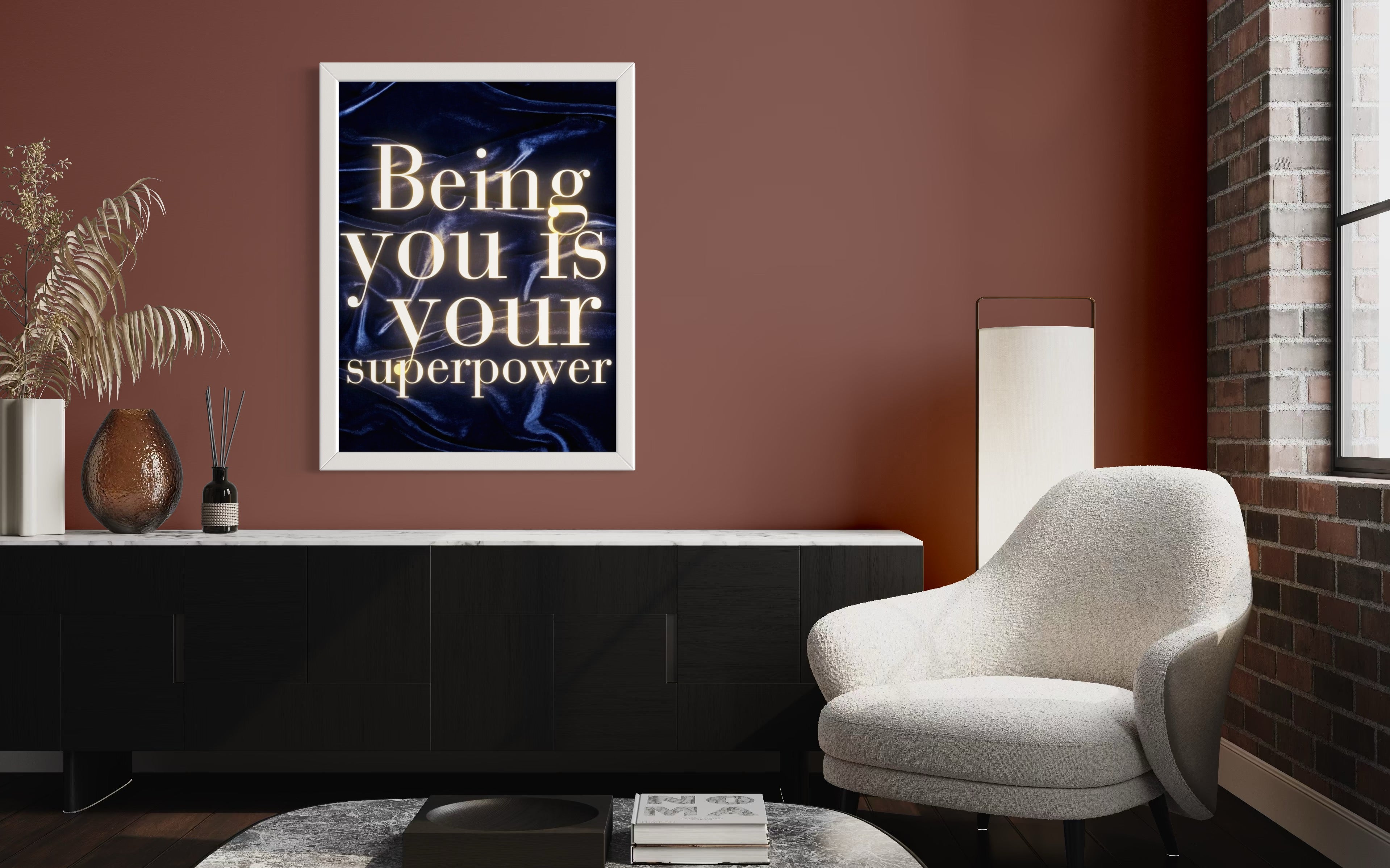 Being you is your Superpower Poster