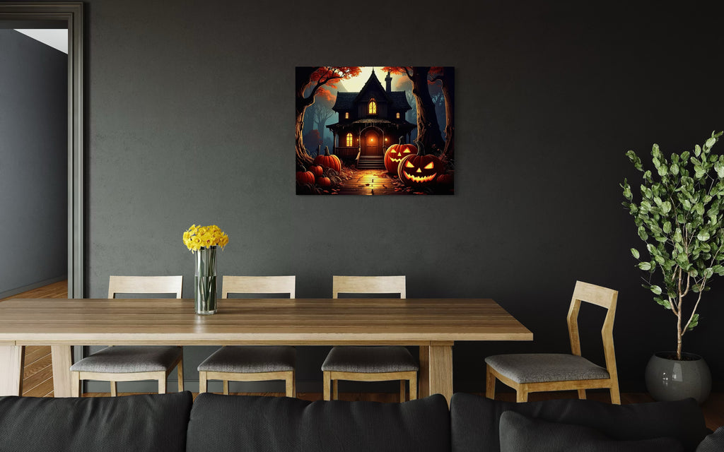 Halloween House Porch