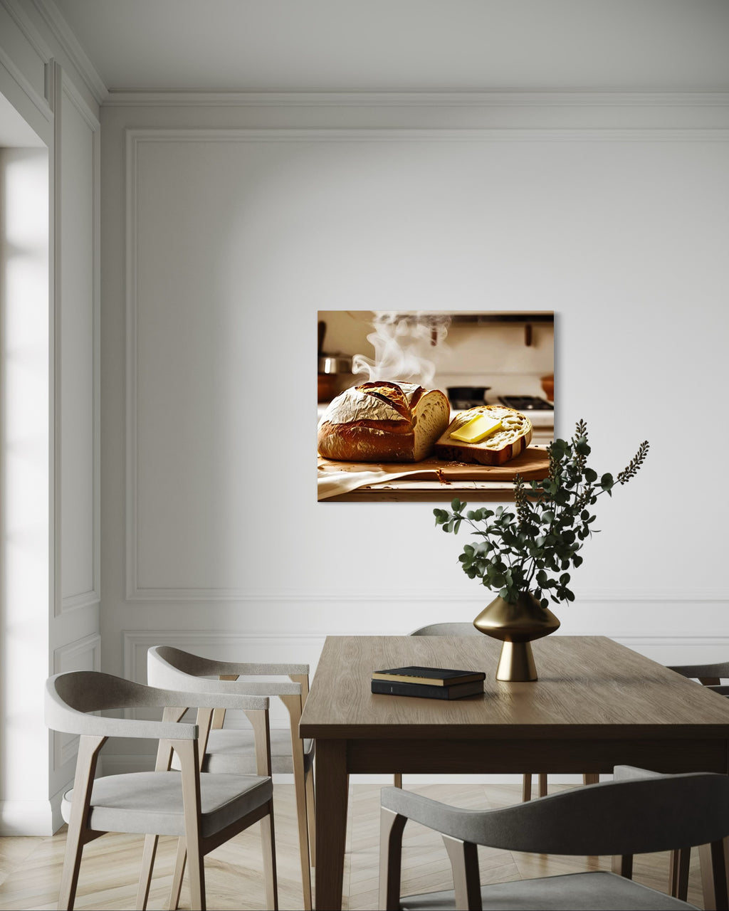 Fresh Baked Bread and Butter