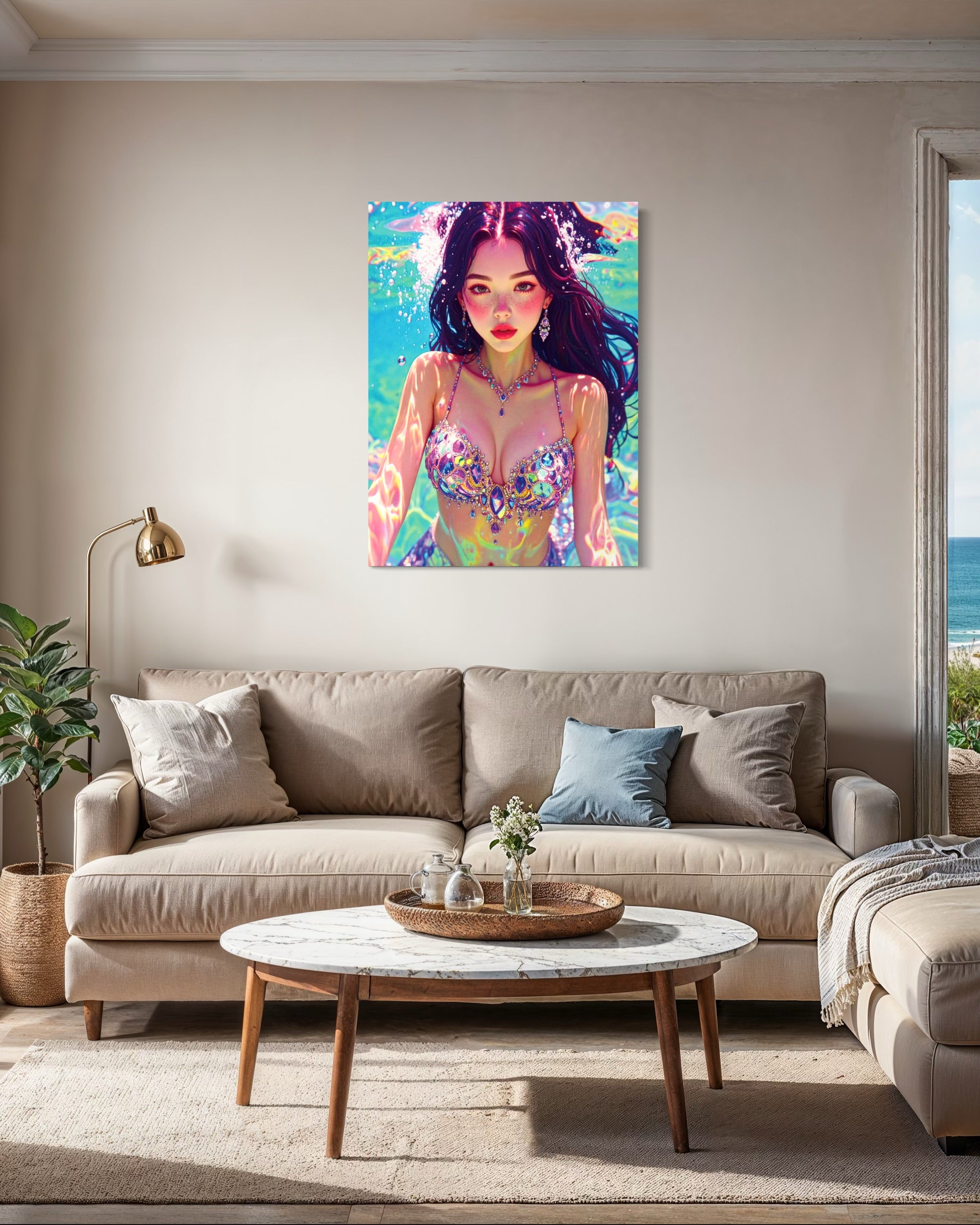Juliette Siren of the Sea of Japan Museum Print
