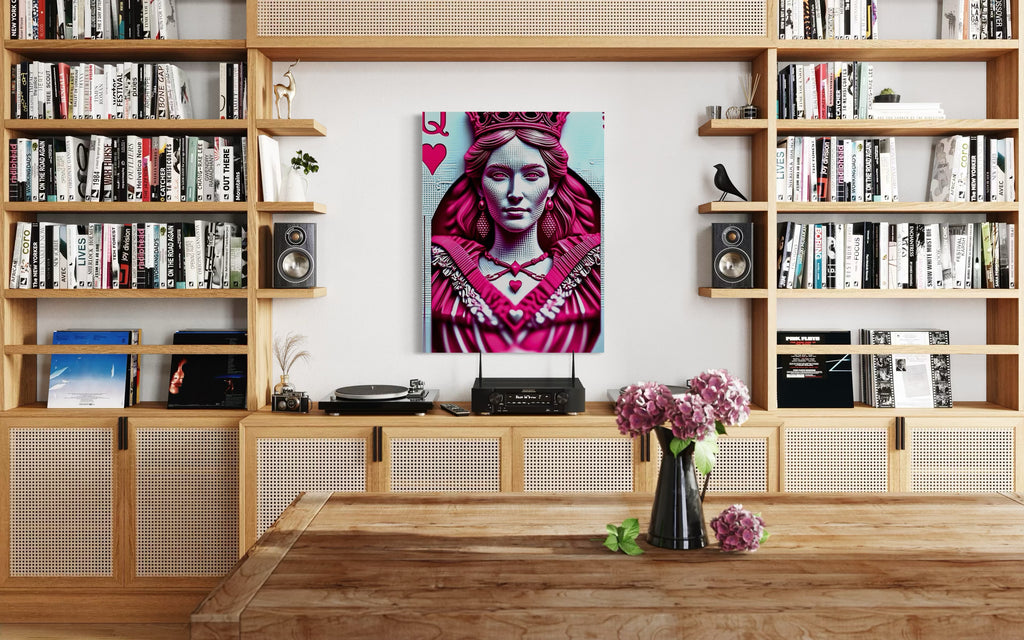 Queen of Hearts Card