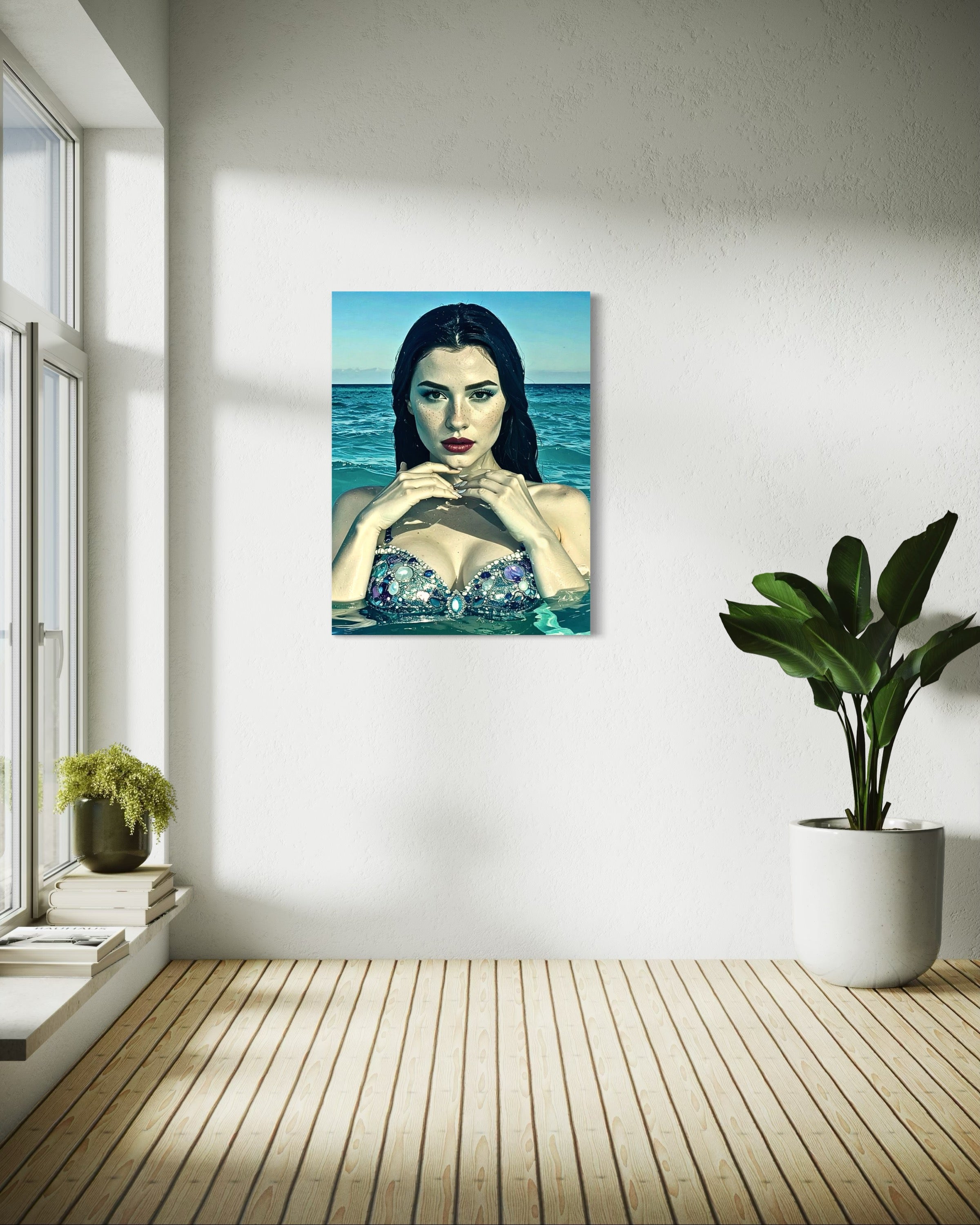 Ophelia Siren of Anse Georgette, Seychelles Museum Print