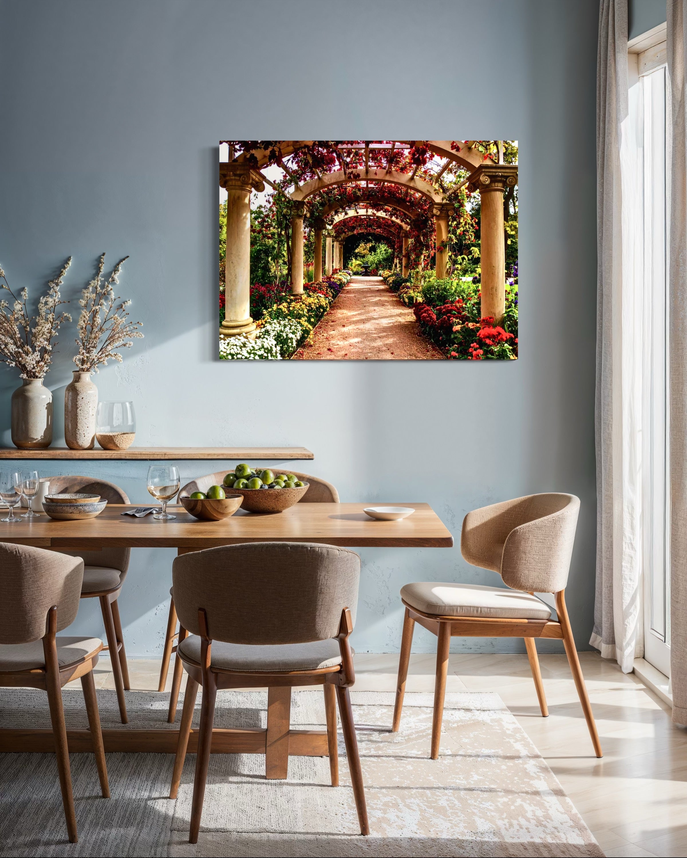 Autumn Botanical Garden Day Museum Print