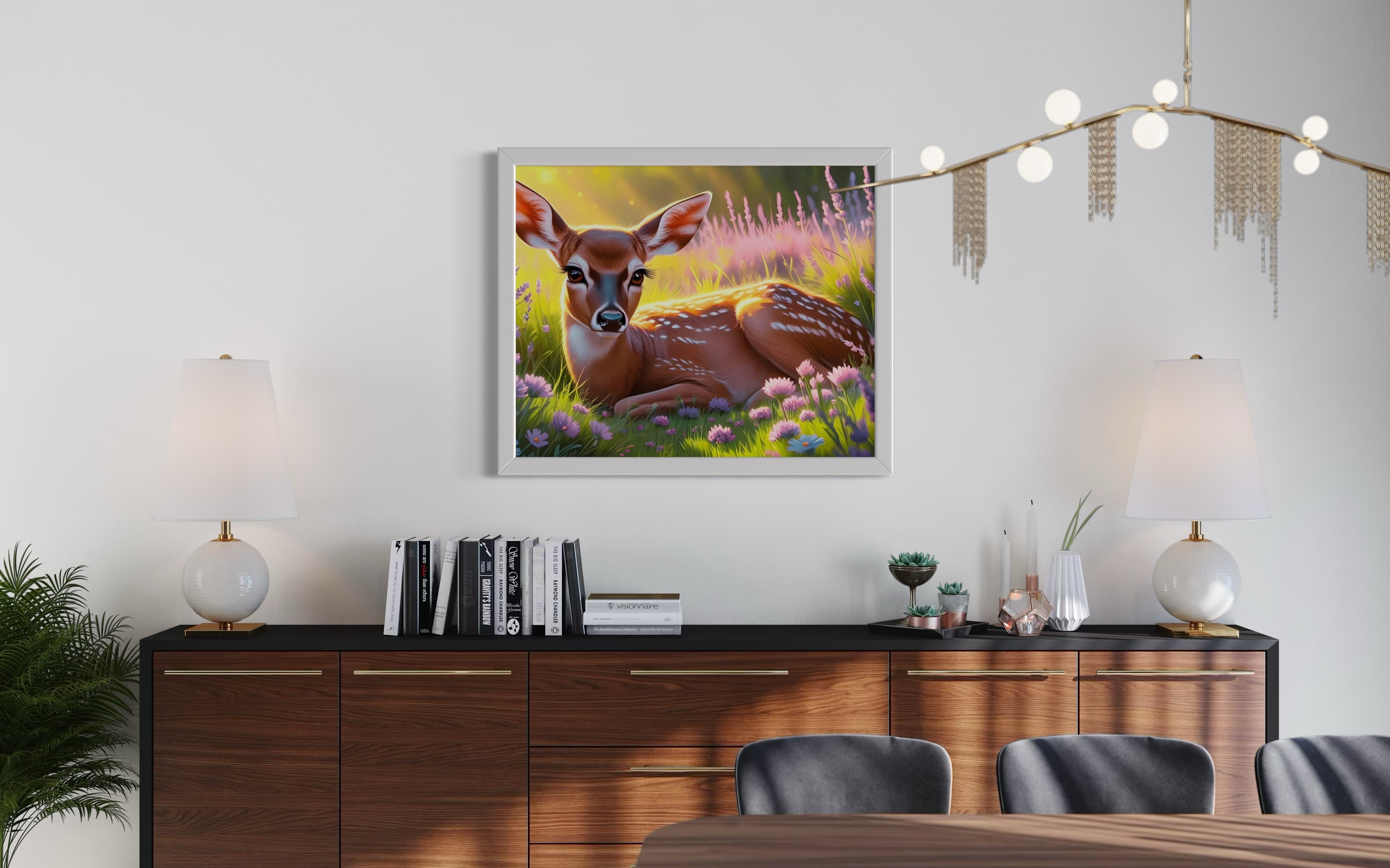 Doe in the Meadow Museum Print