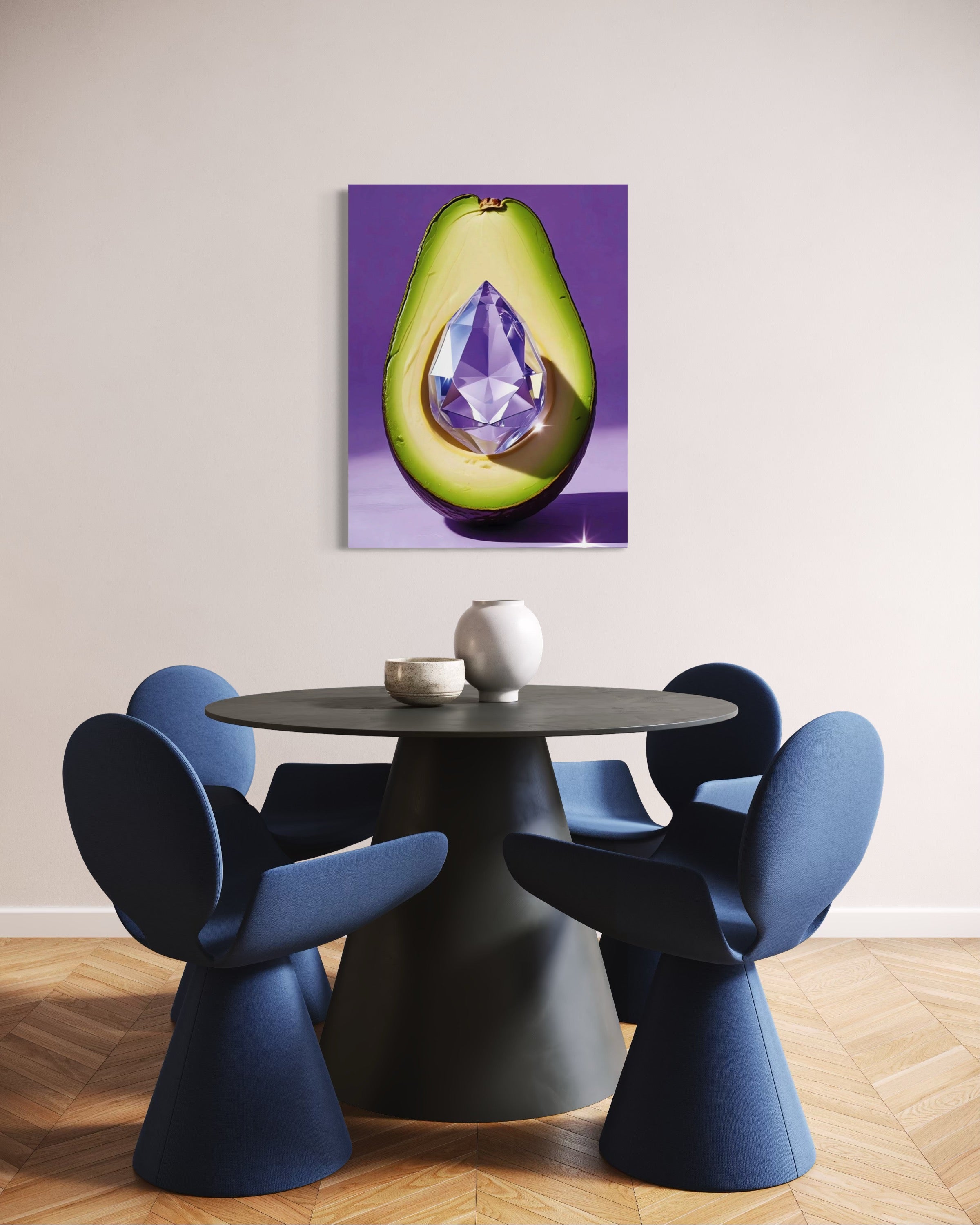 Avocado Gem Museum Print
