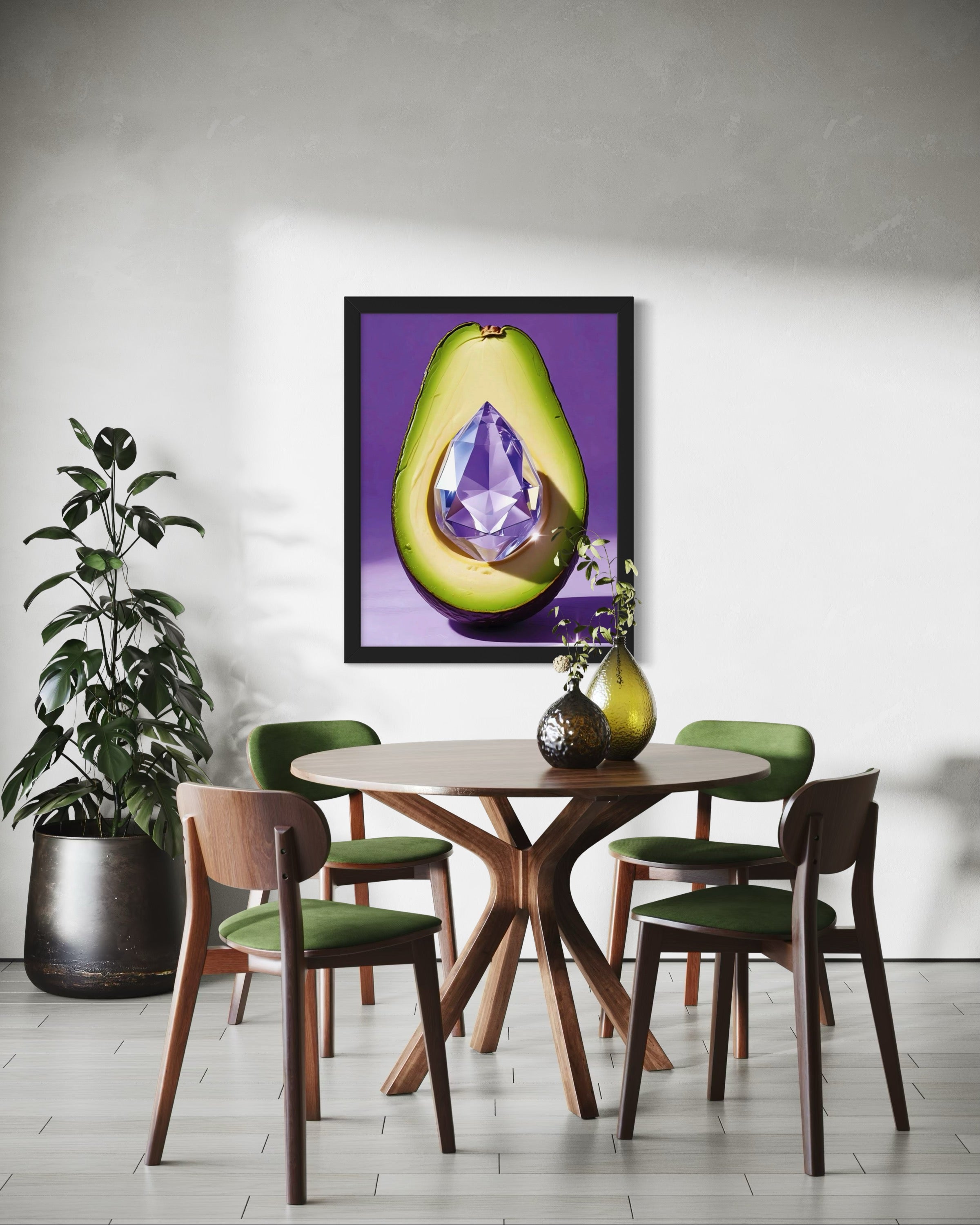 Avocado Gem Museum Print