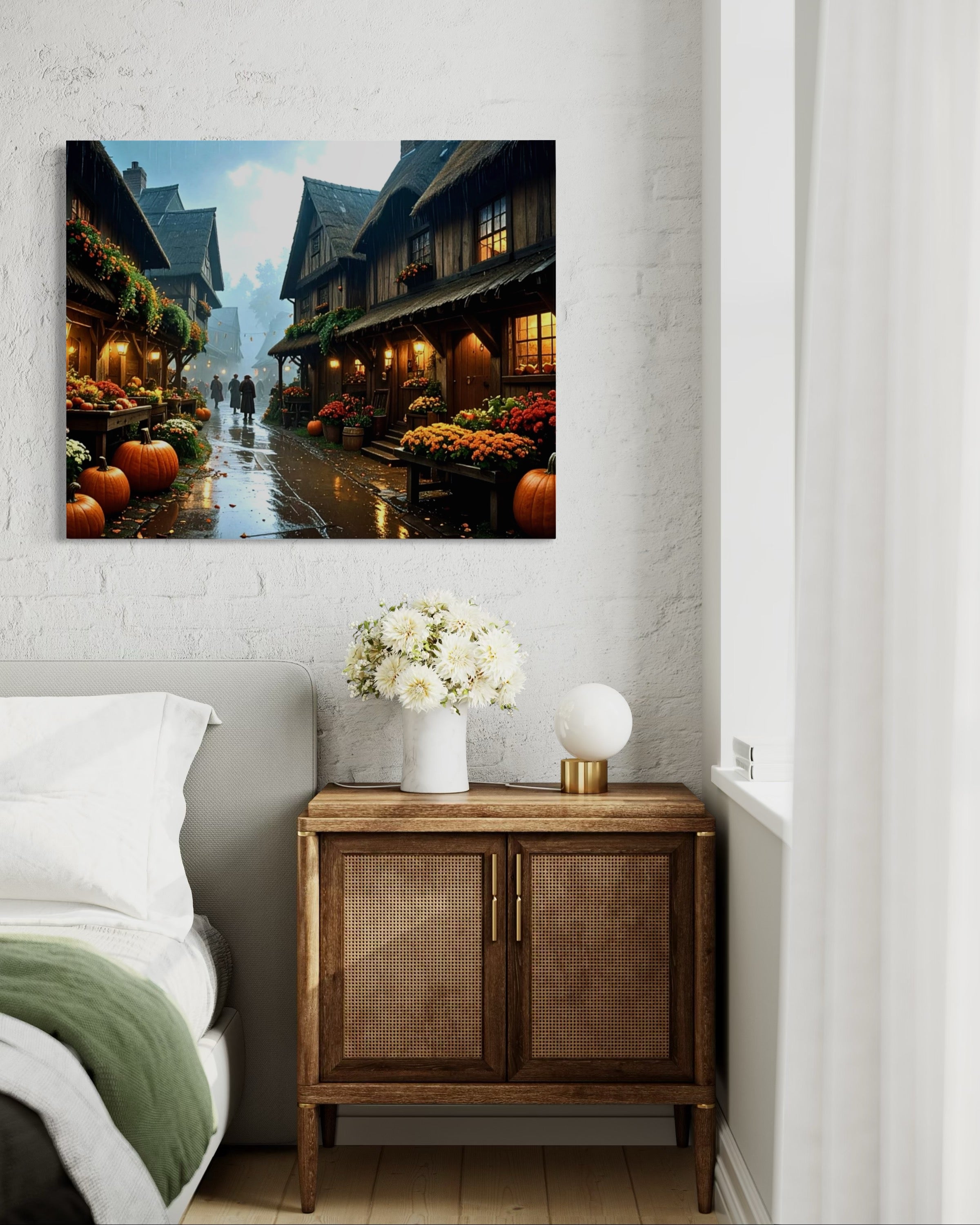 Vintage Fall Village