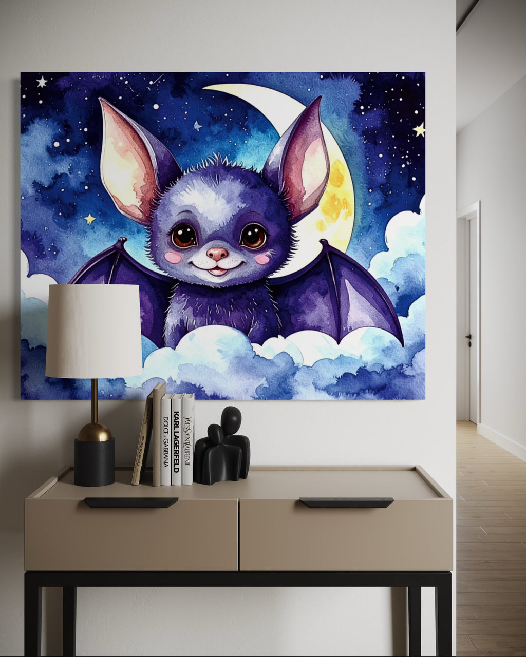 Baby Bat in the Clouds