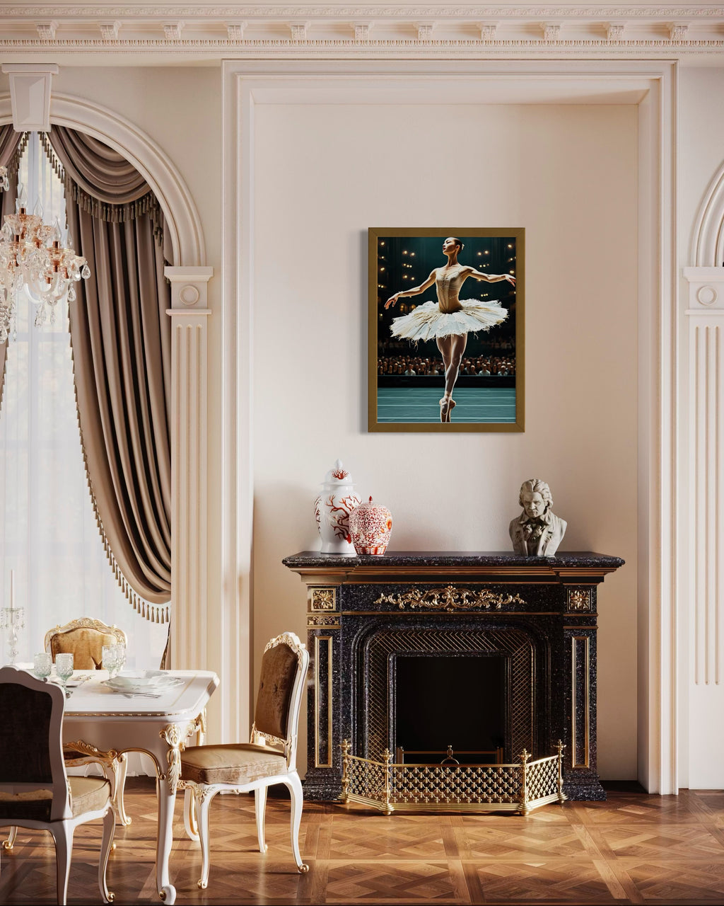 Ballerina Museum Print