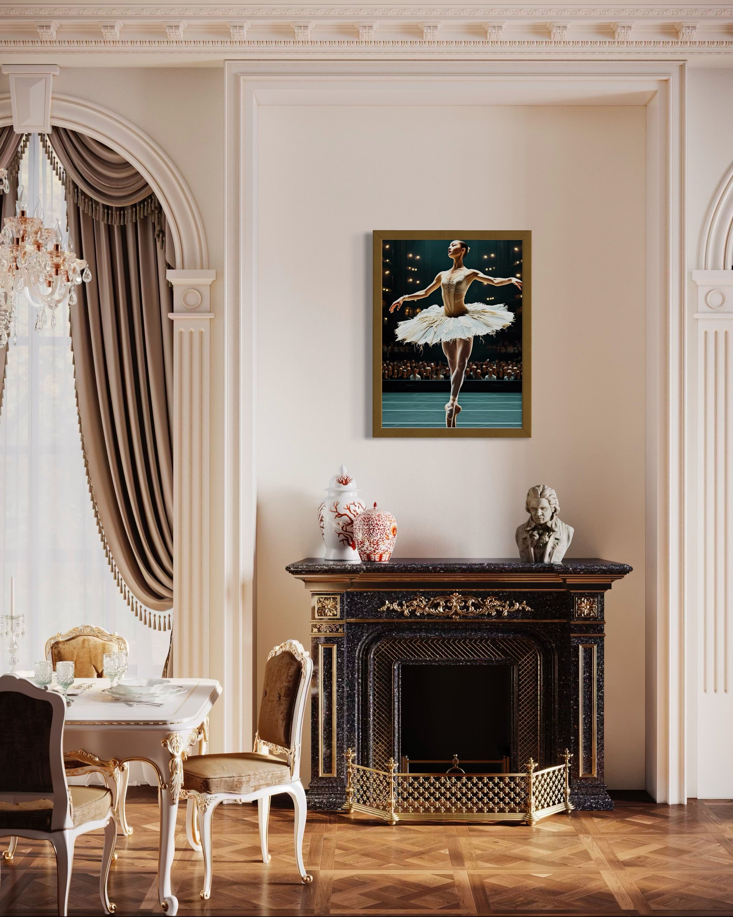 Ballerina Museum Print