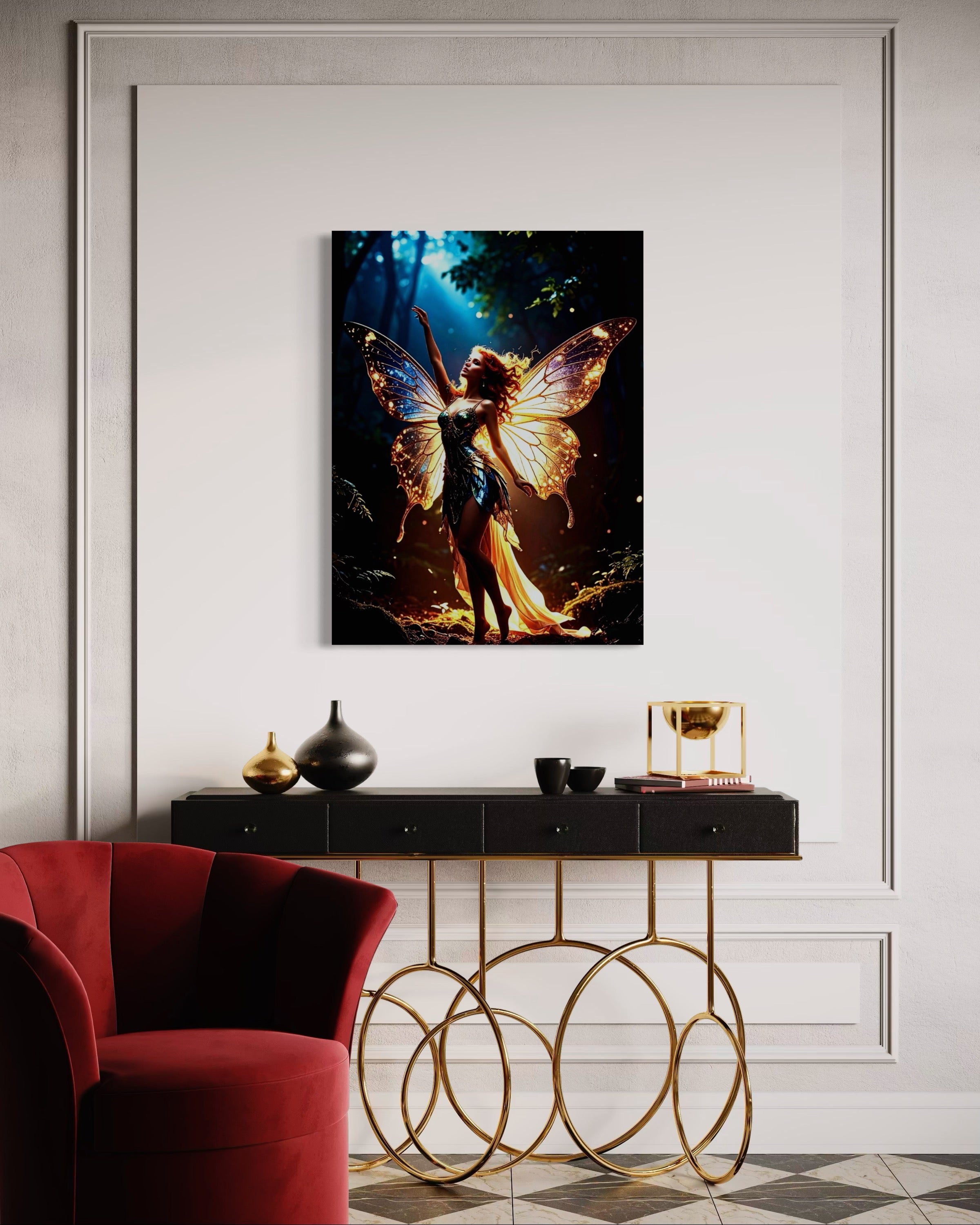 Enchanting Glowing Fairy