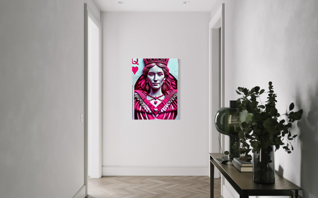 Queen of Hearts Card