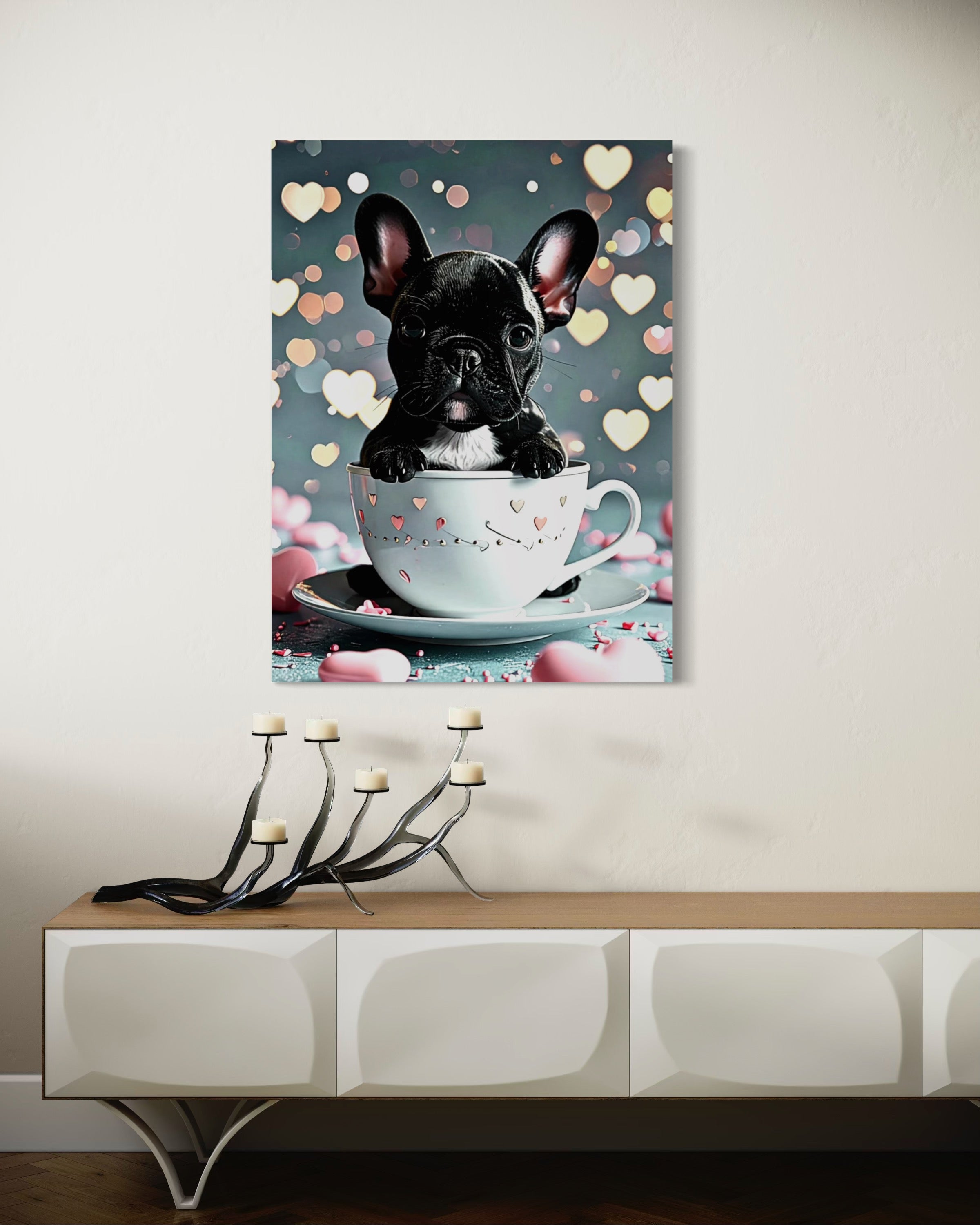 Black Teacup Frenchie