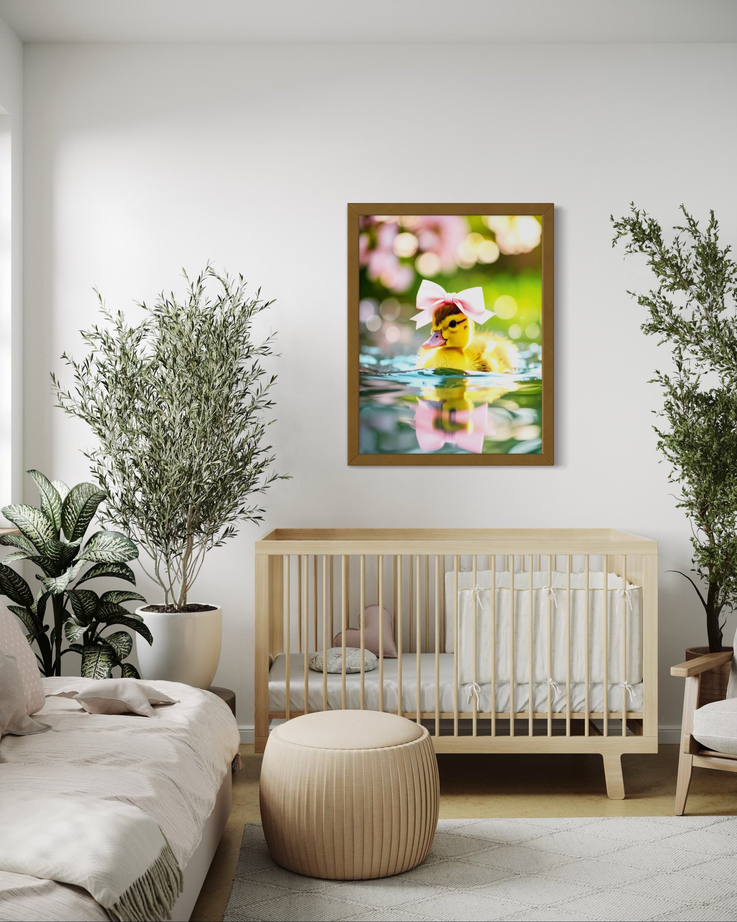 Duckling Princess Museum Print