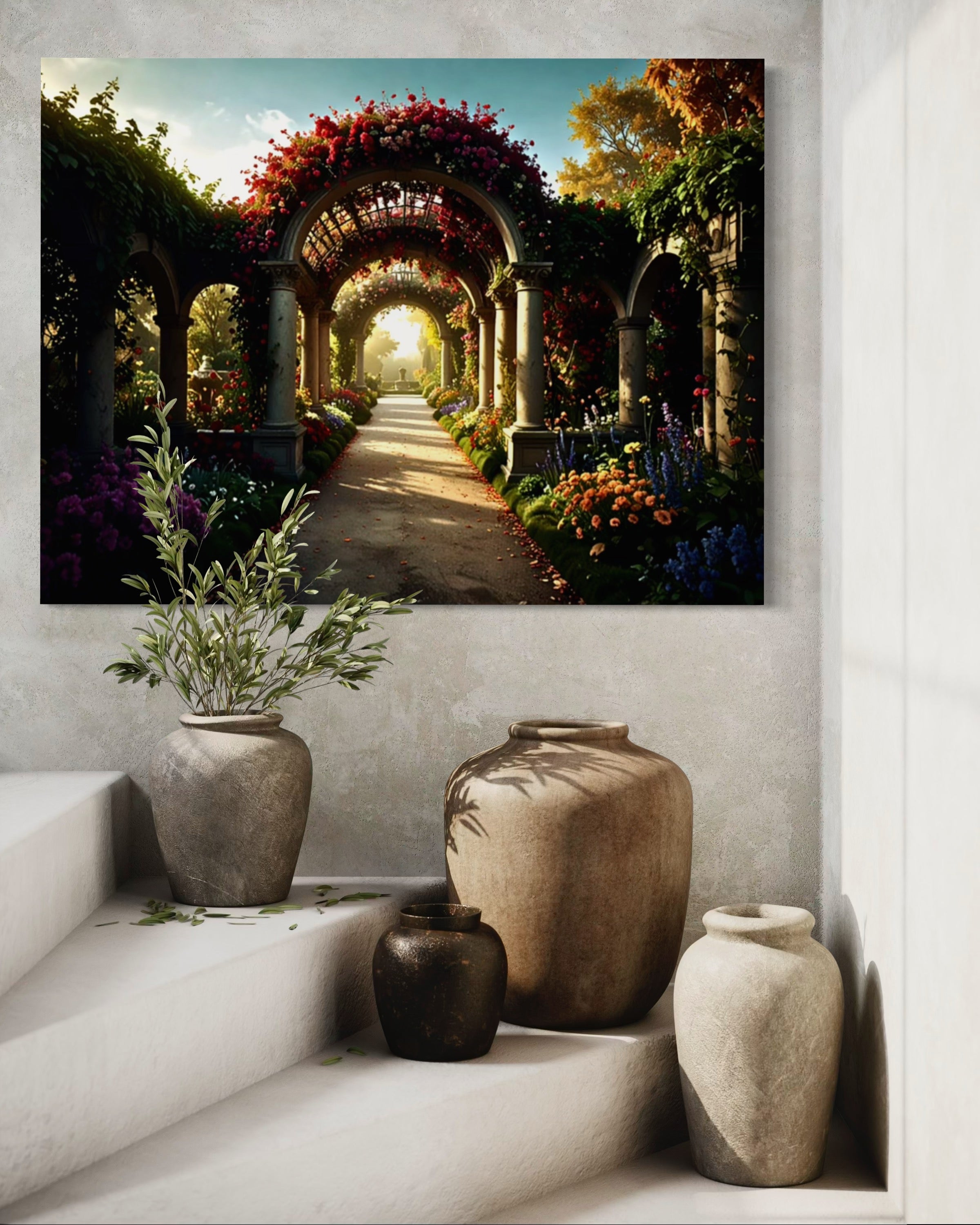Fall Botanical Garden Museum Print