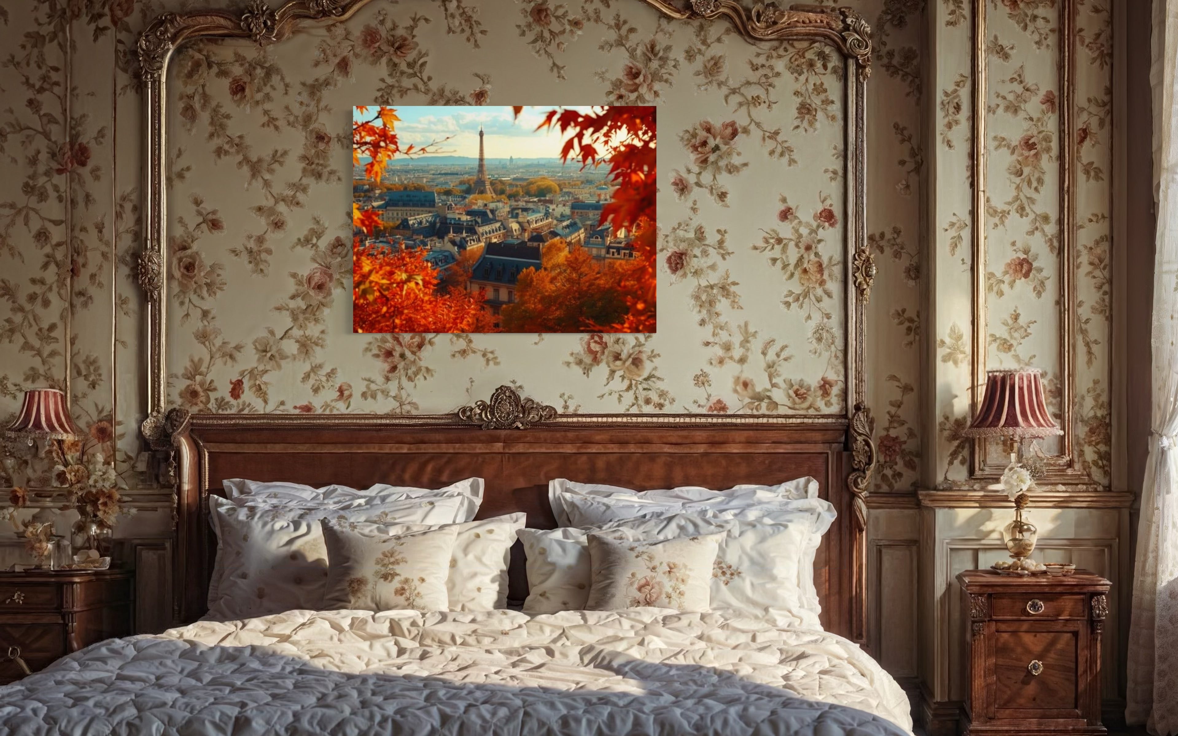 Autumn in Paris Museum Print