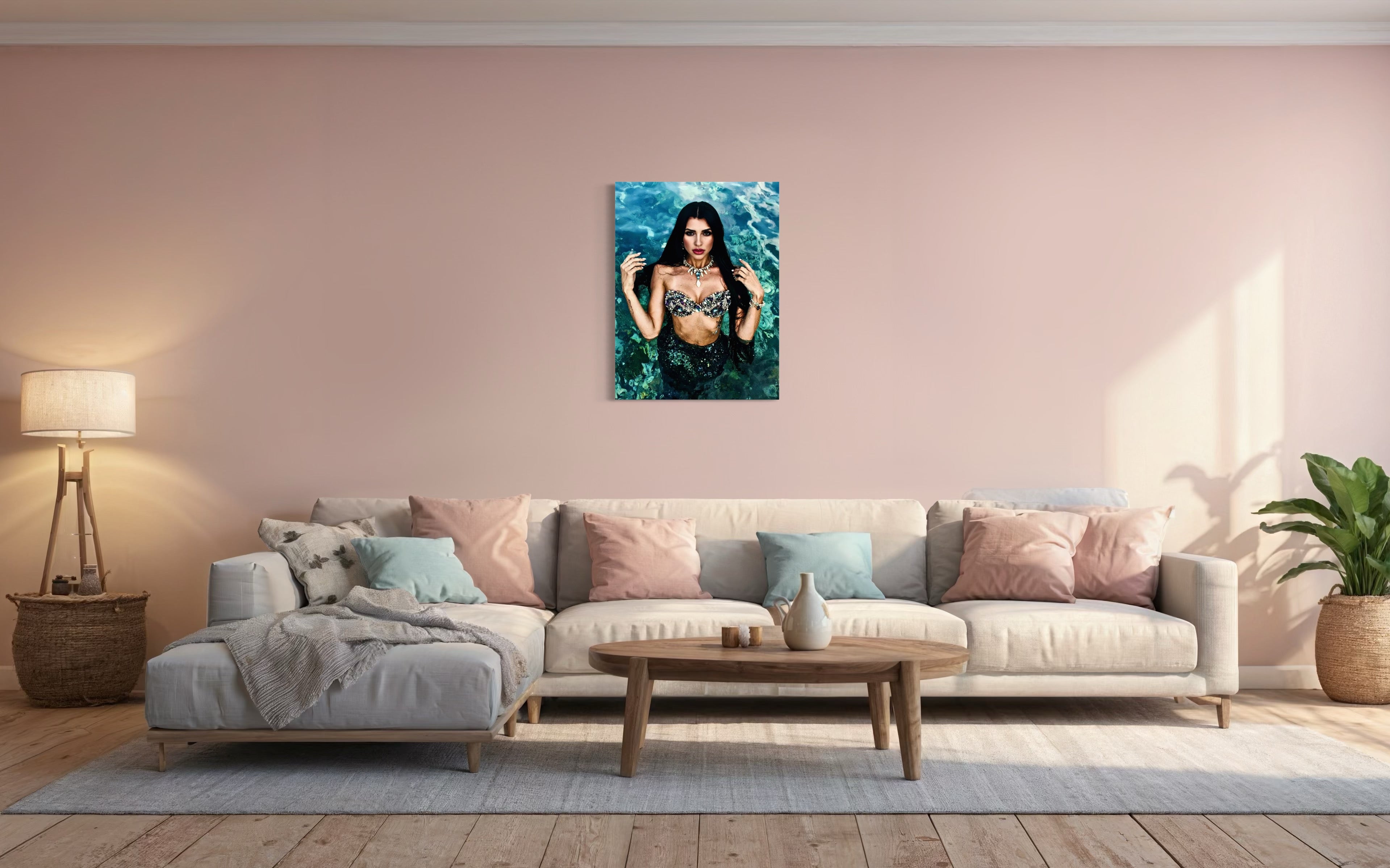 Arabesque Siren of the Mediterranean Sea Museum Print