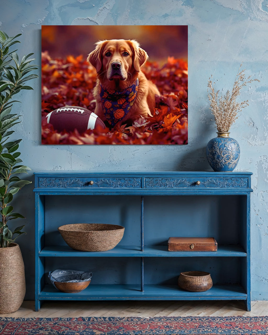 All American Autumn Museum Print