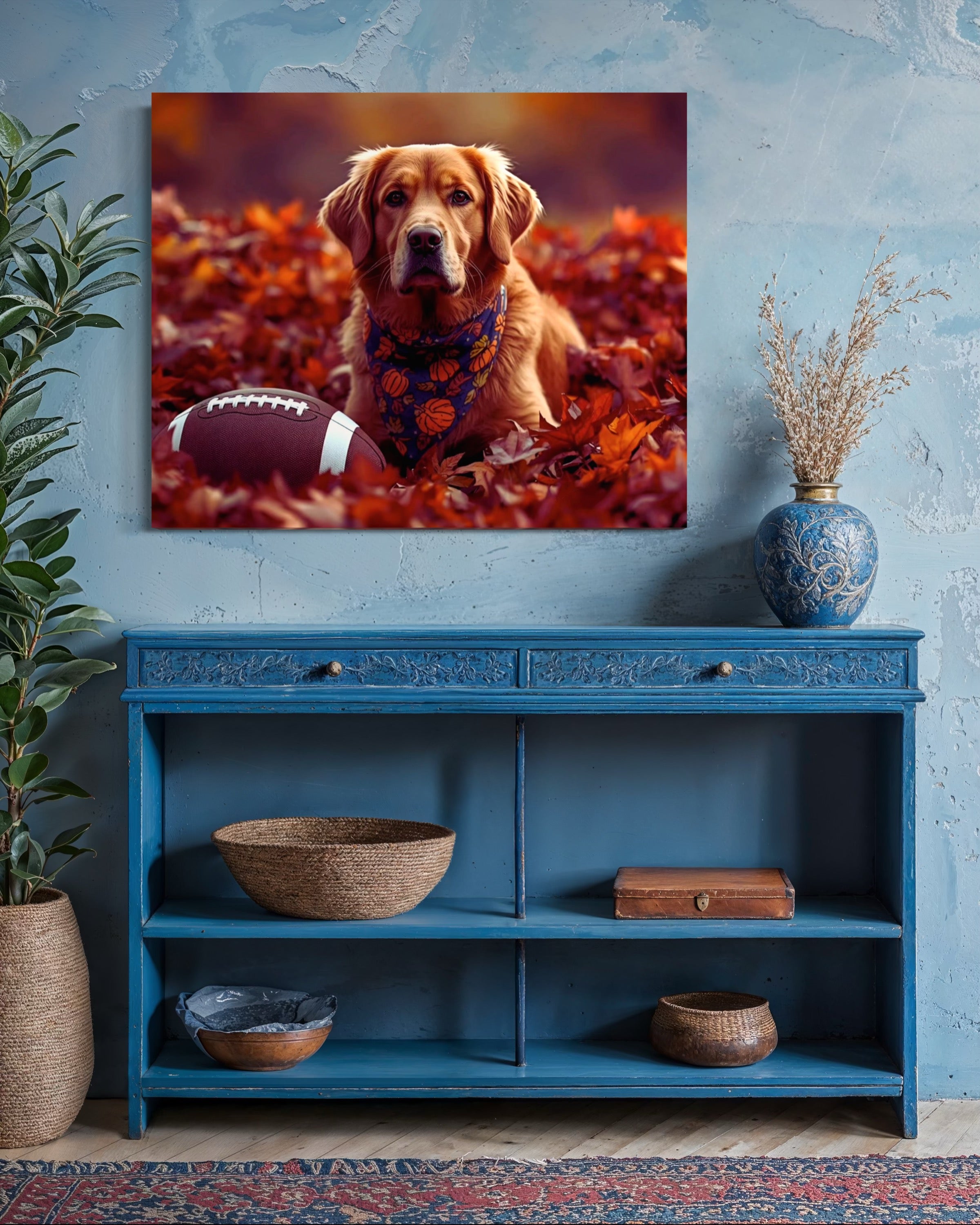 All American Autumn Museum Print