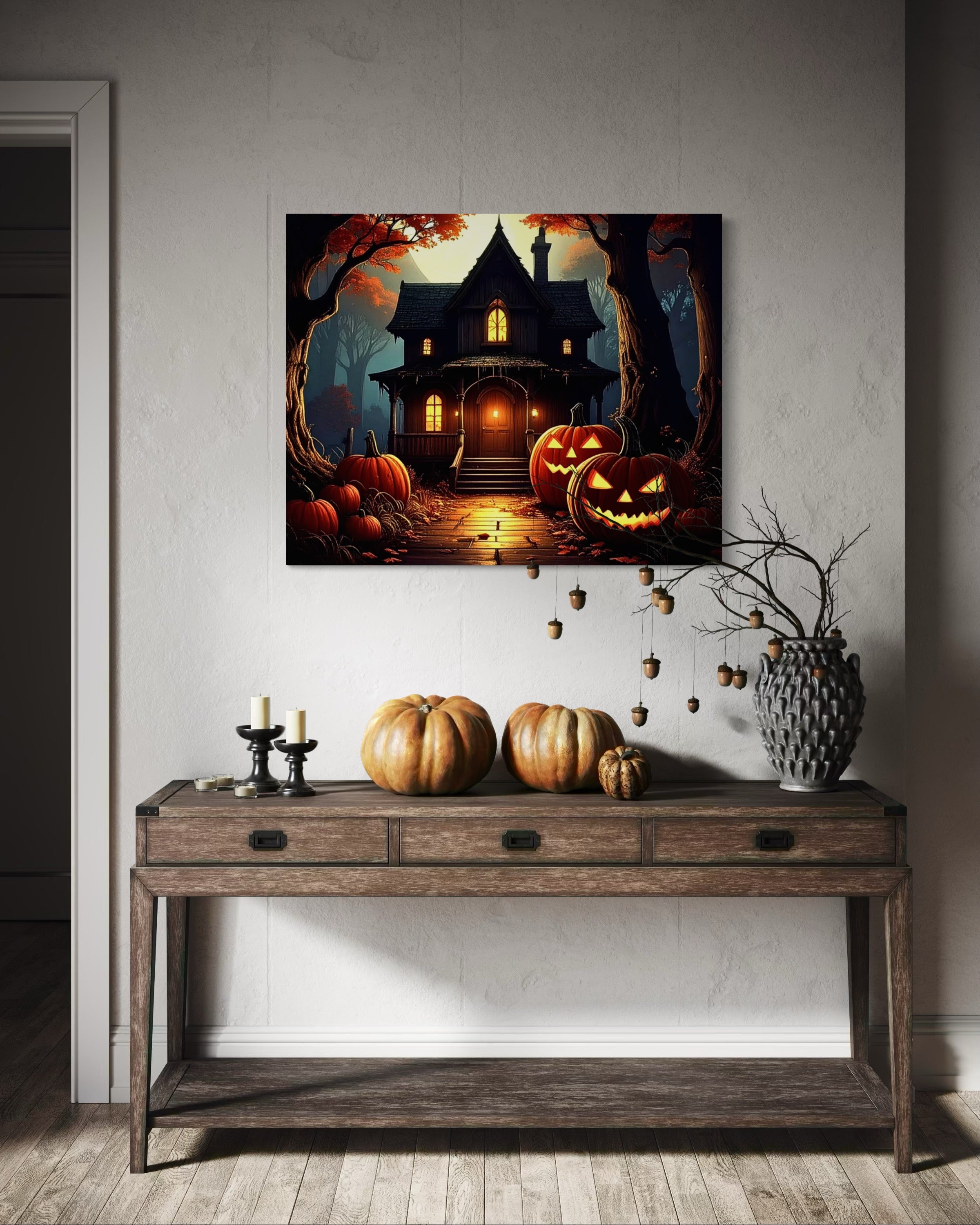 Halloween House Porch