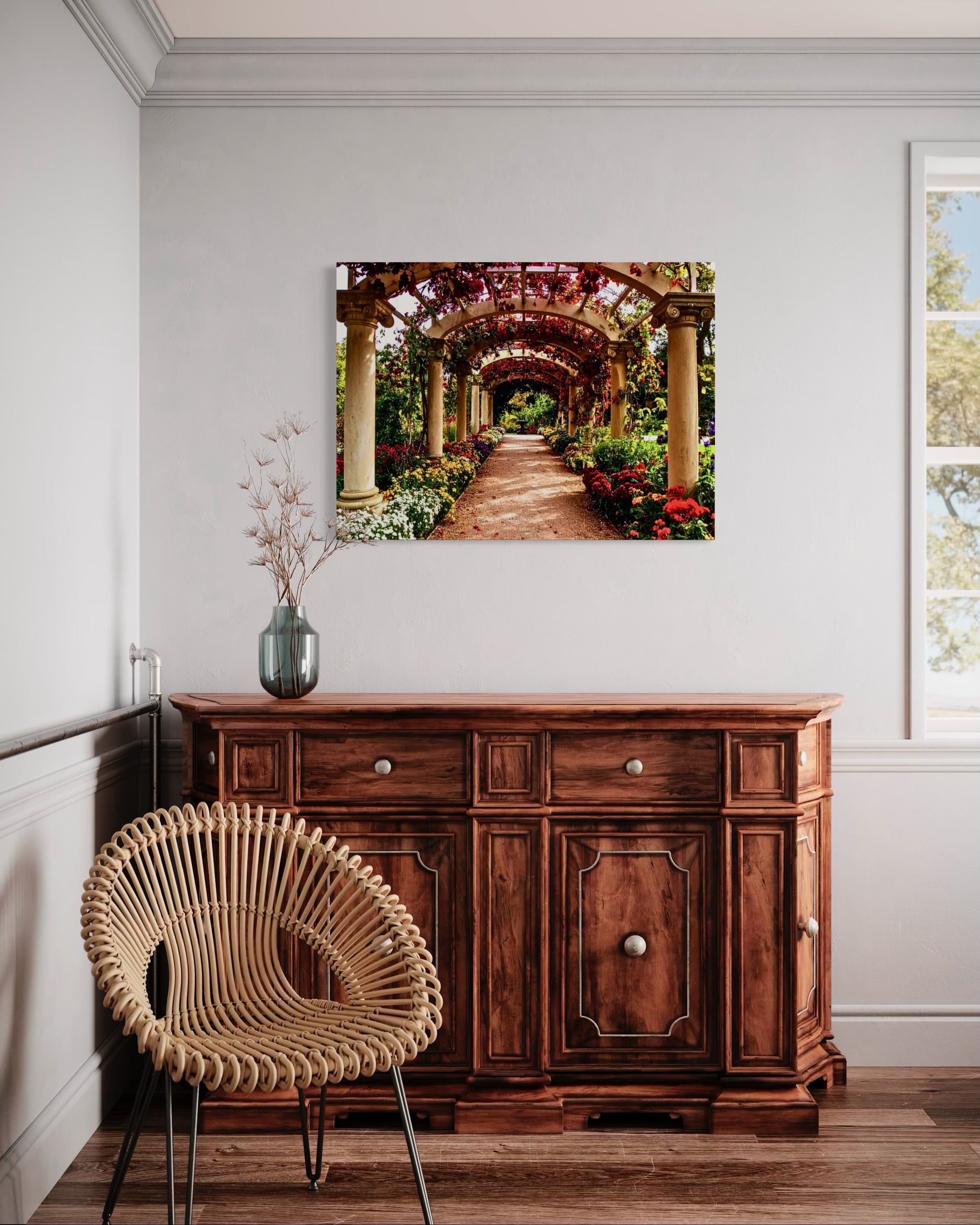 Autumn Botanical Garden Day Museum Print