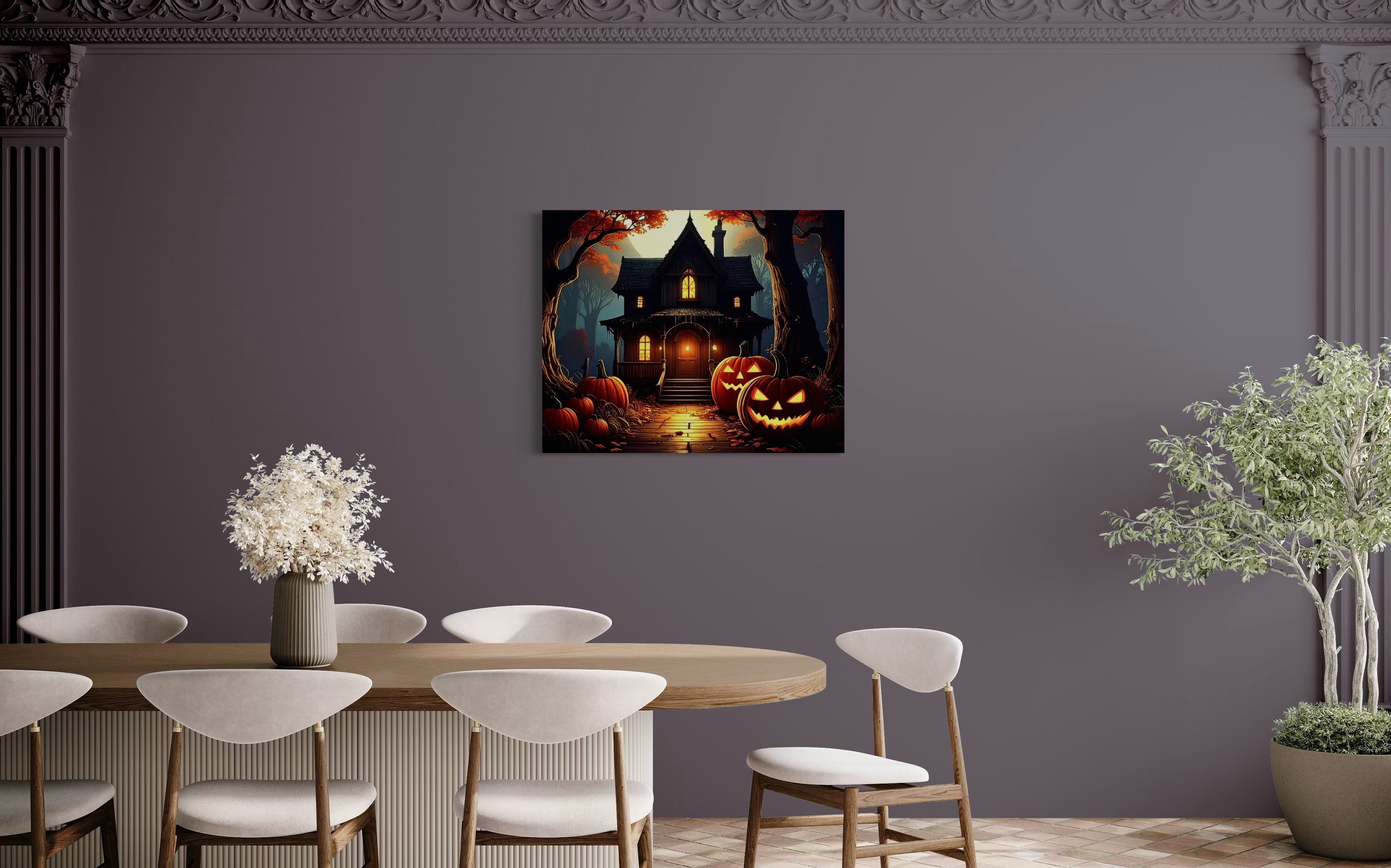 Halloween House Porch