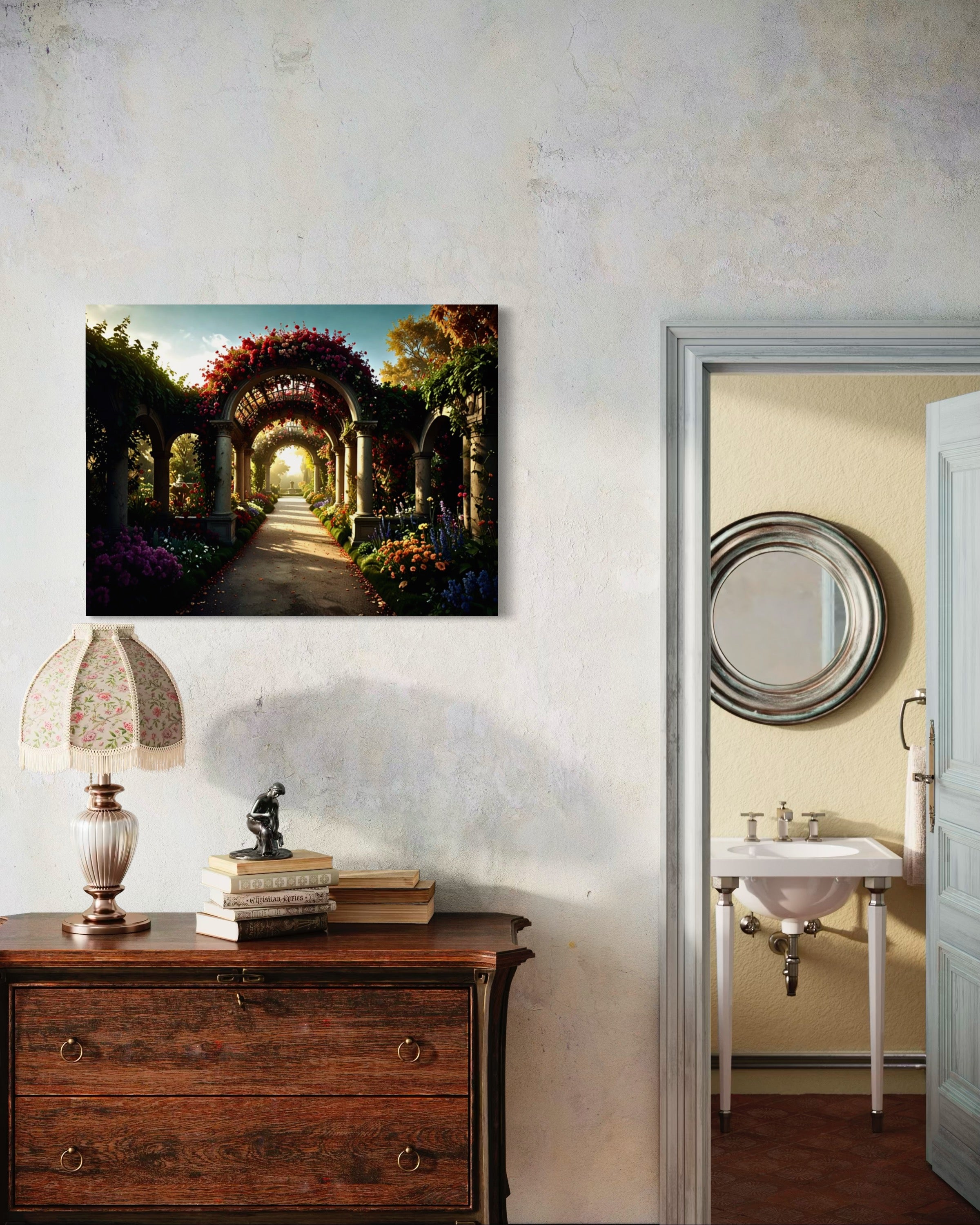 Fall Botanical Garden Museum Print