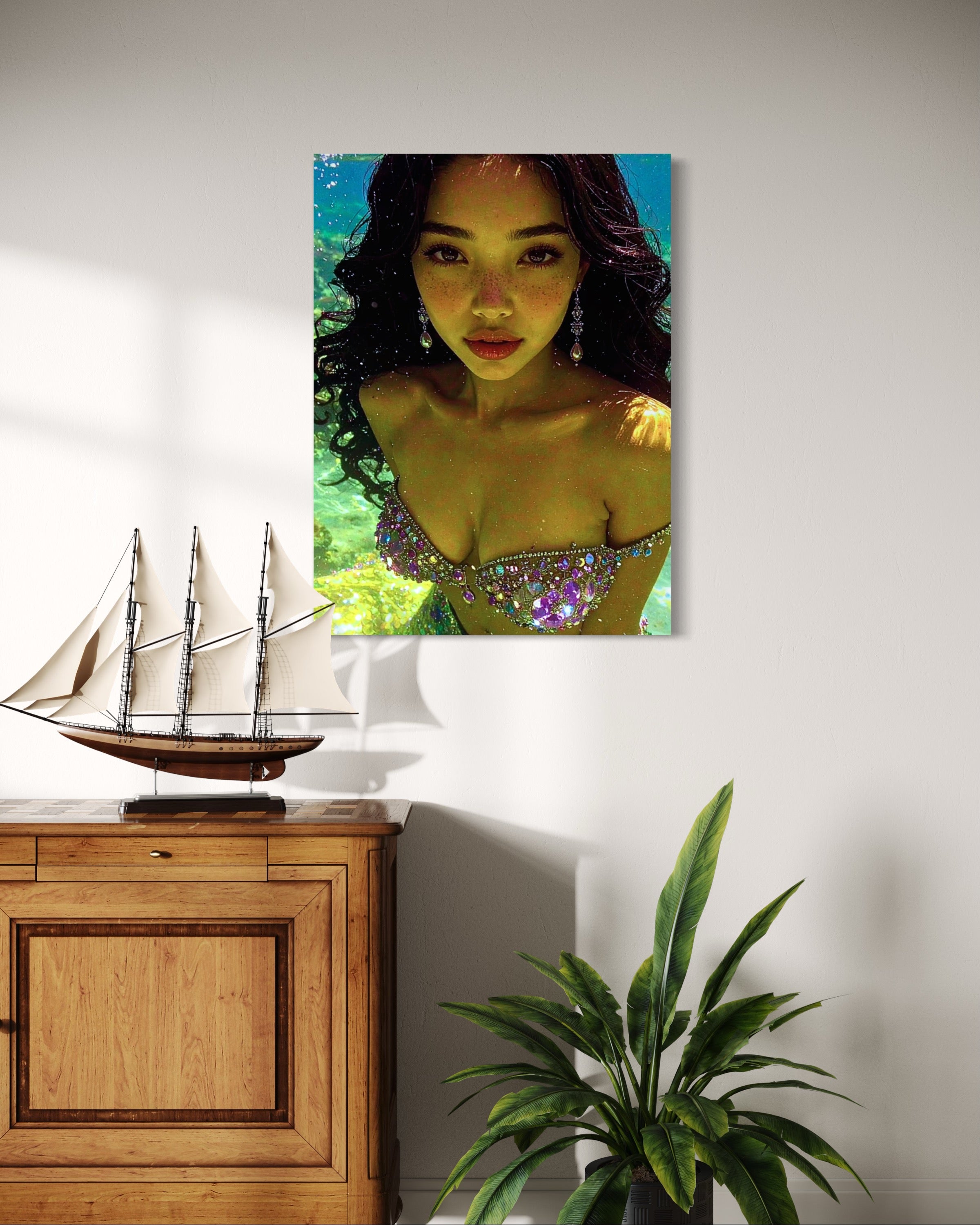 Vespera Siren of Kalanggaman Island Museum Print