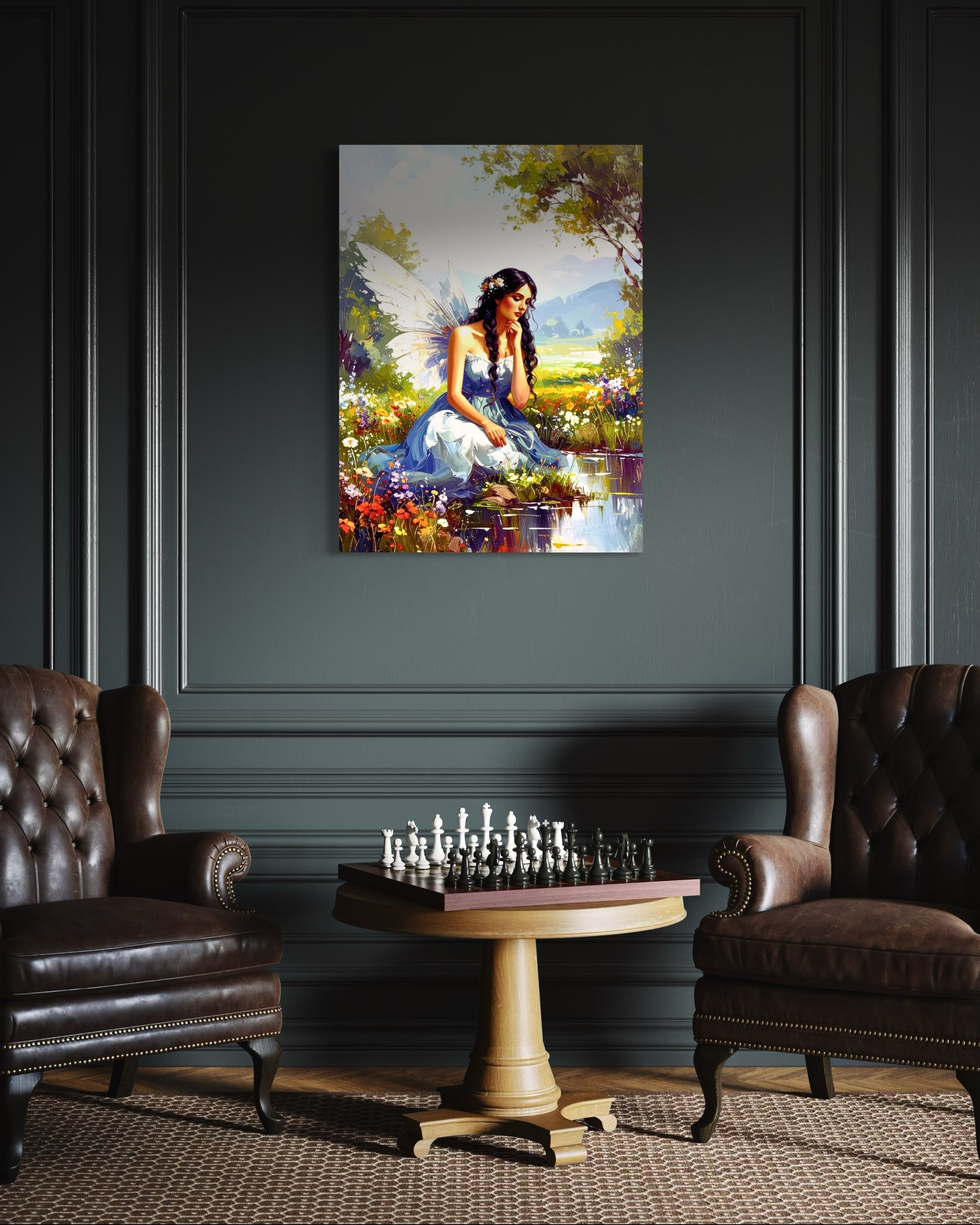 Dreamy Fairy Meadow Poster