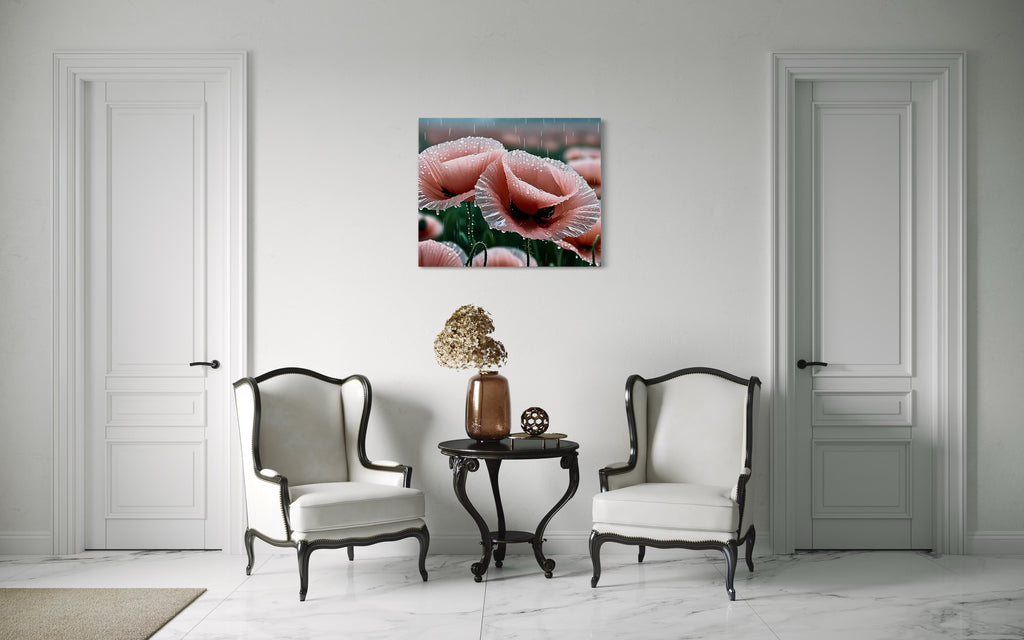 Pink Poppies Museum Print