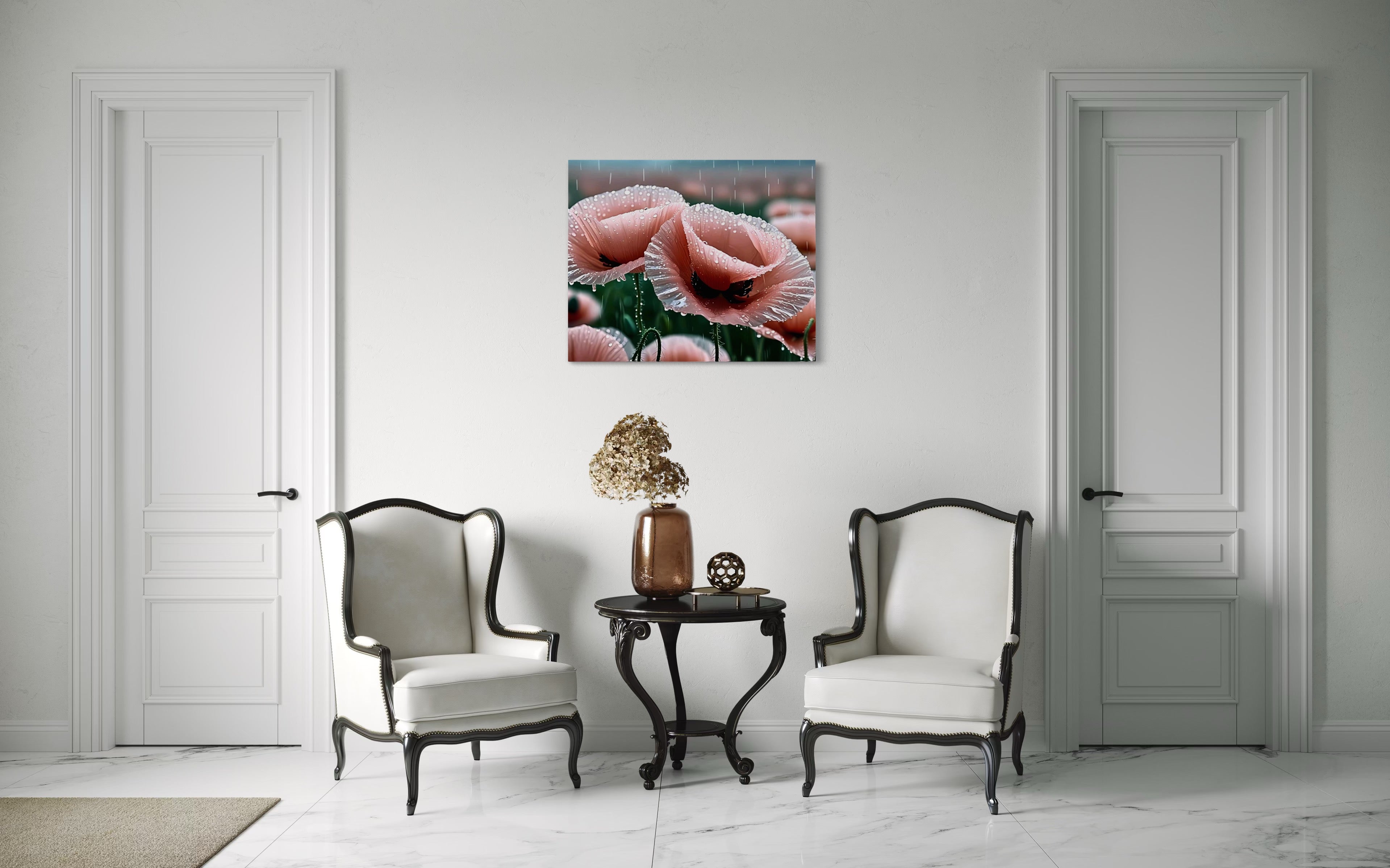 Pink Poppies Museum Print