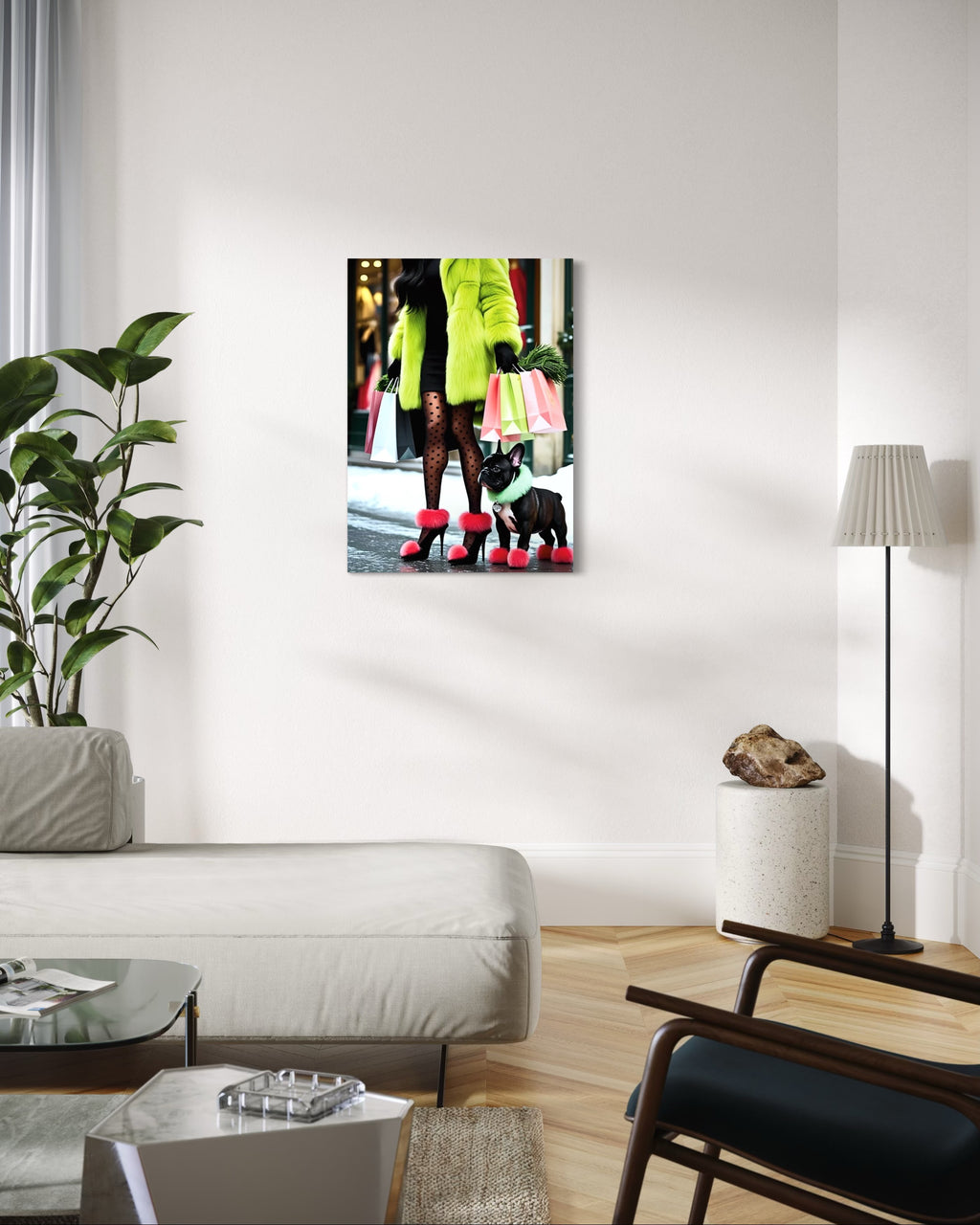 Shopping Pals Museum Print