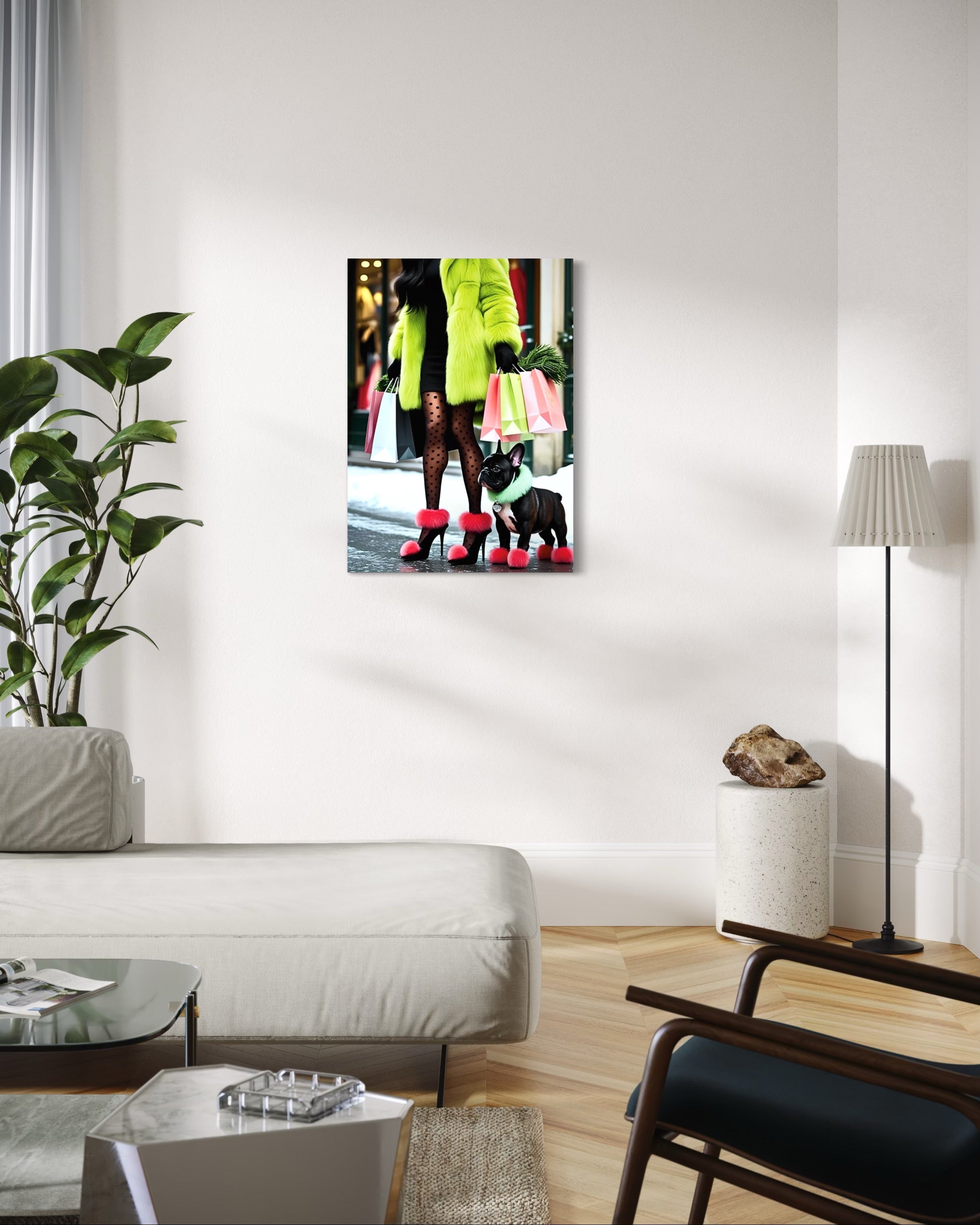 Shopping Pals Museum Print
