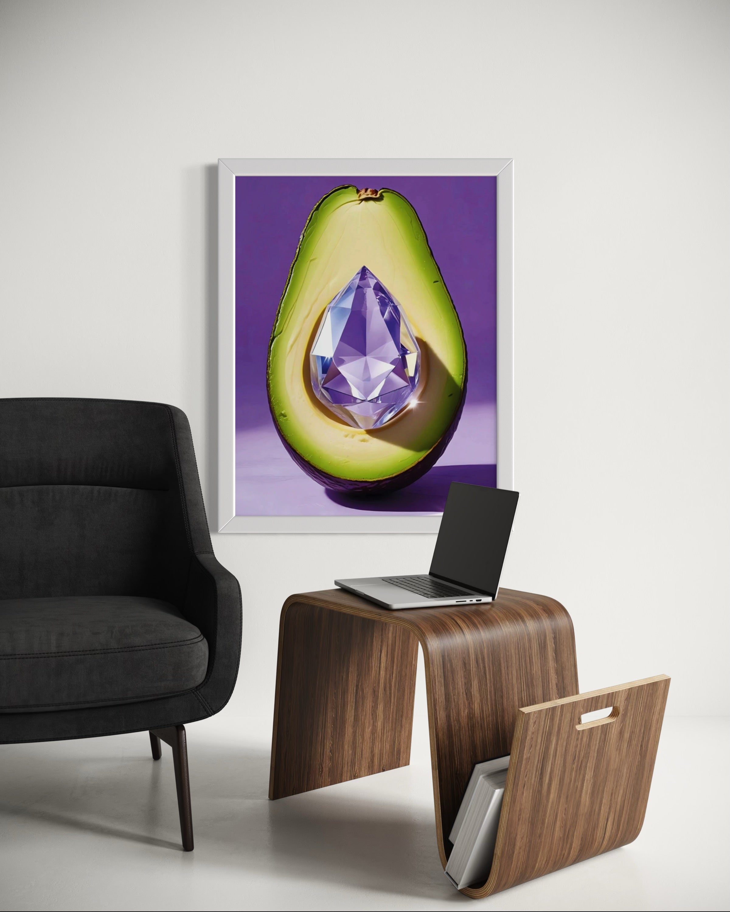 Avocado Gem Museum Print