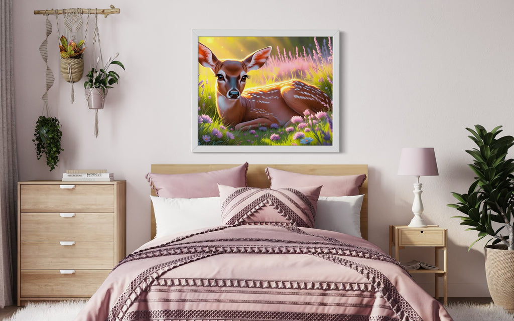 Doe in the Meadow Museum Print
