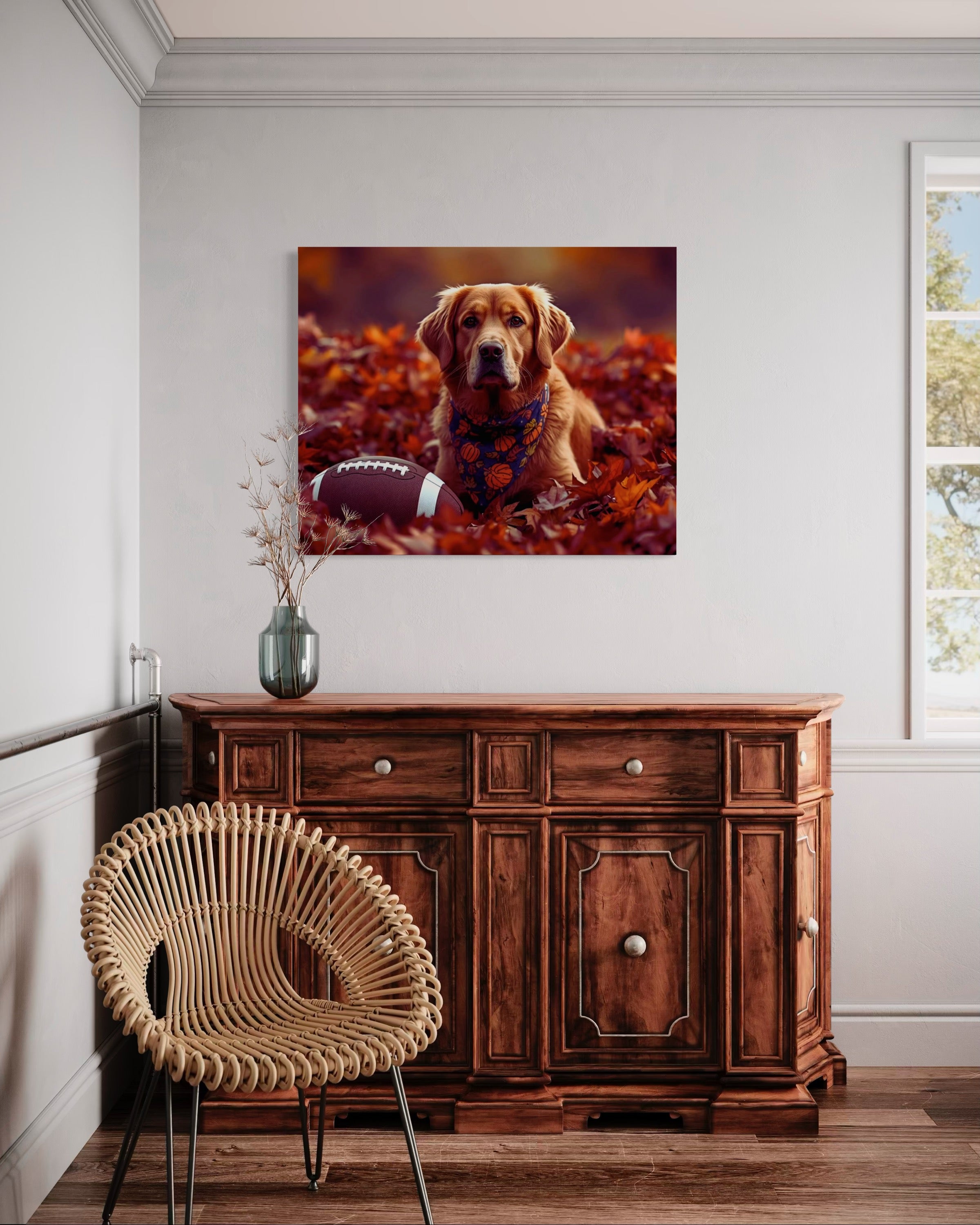 All American Autumn Museum Print
