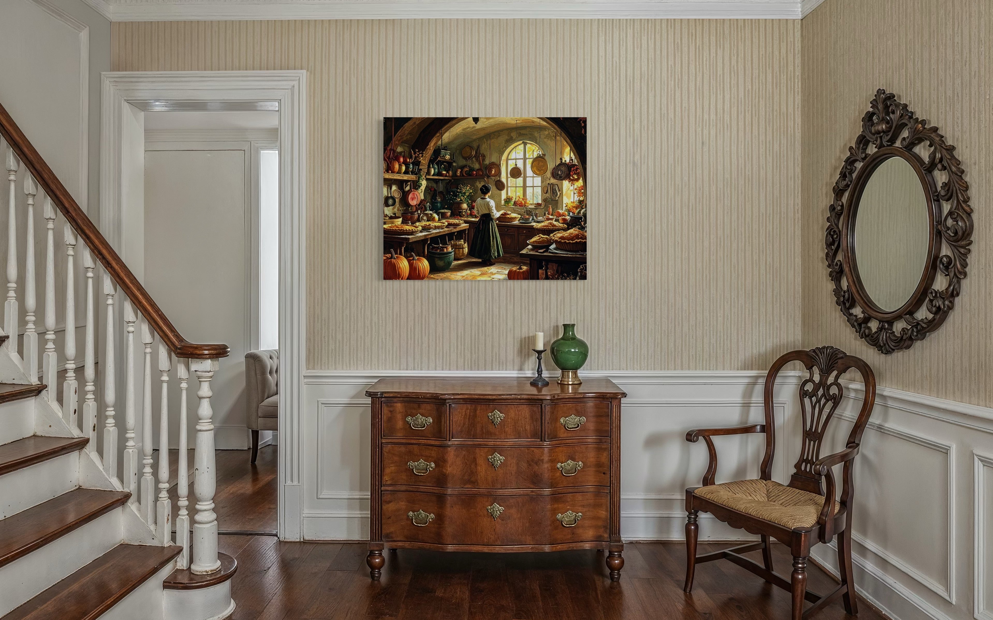 Vintage Fall Kitchen