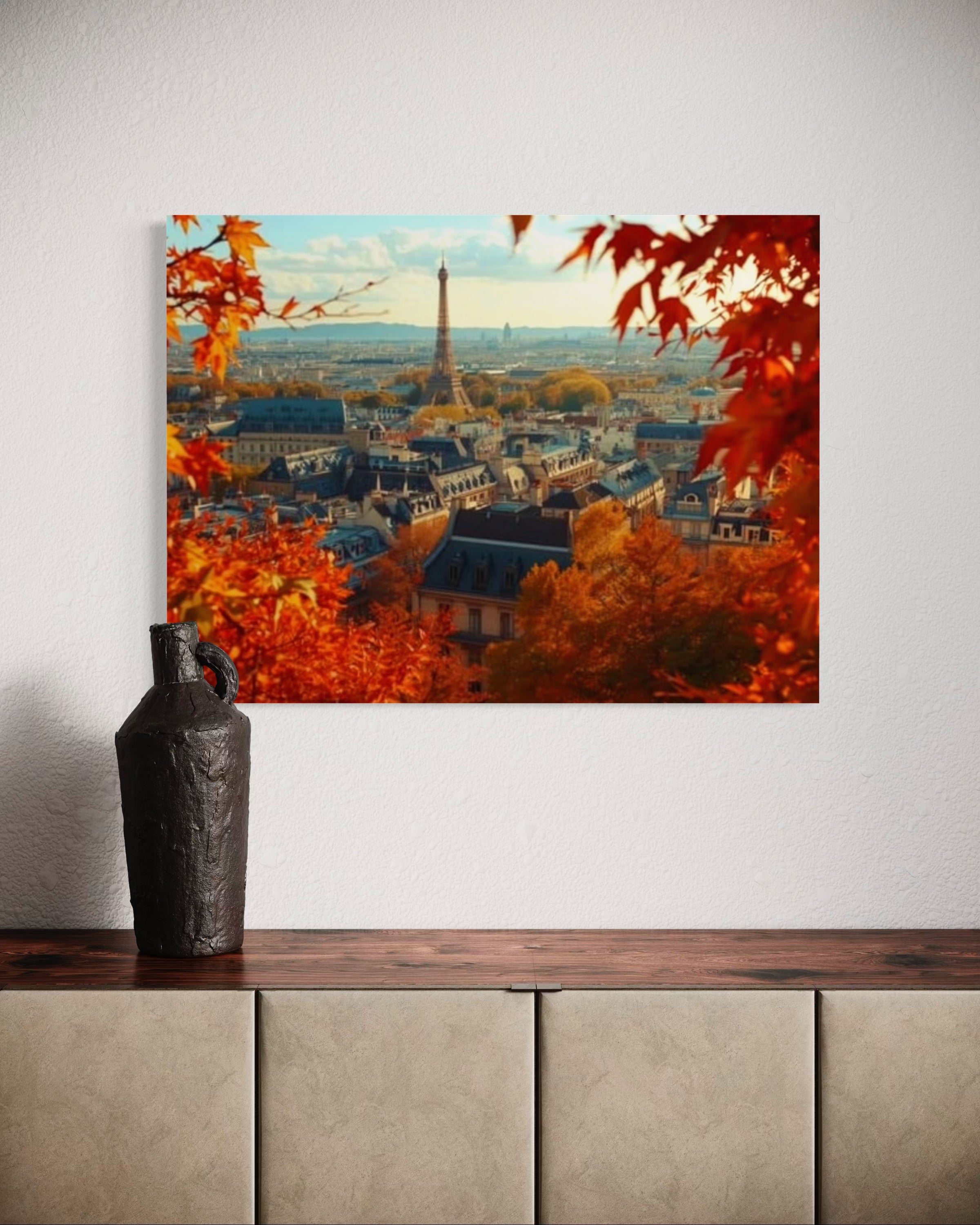 Autumn in Paris Museum Print