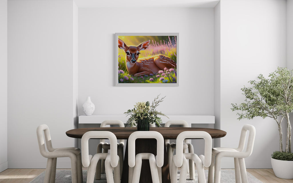 Doe in the Meadow Museum Print