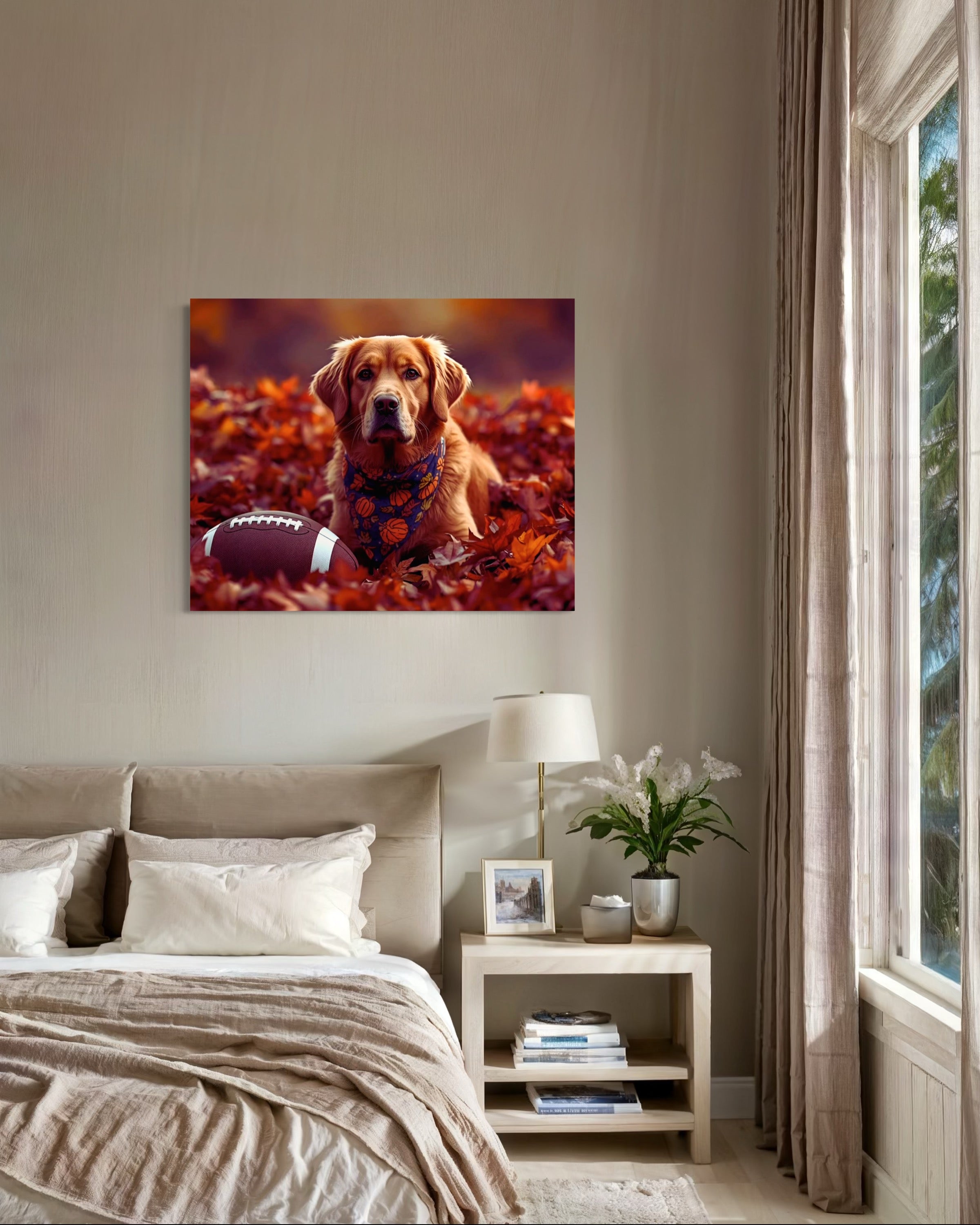 All American Autumn Museum Print