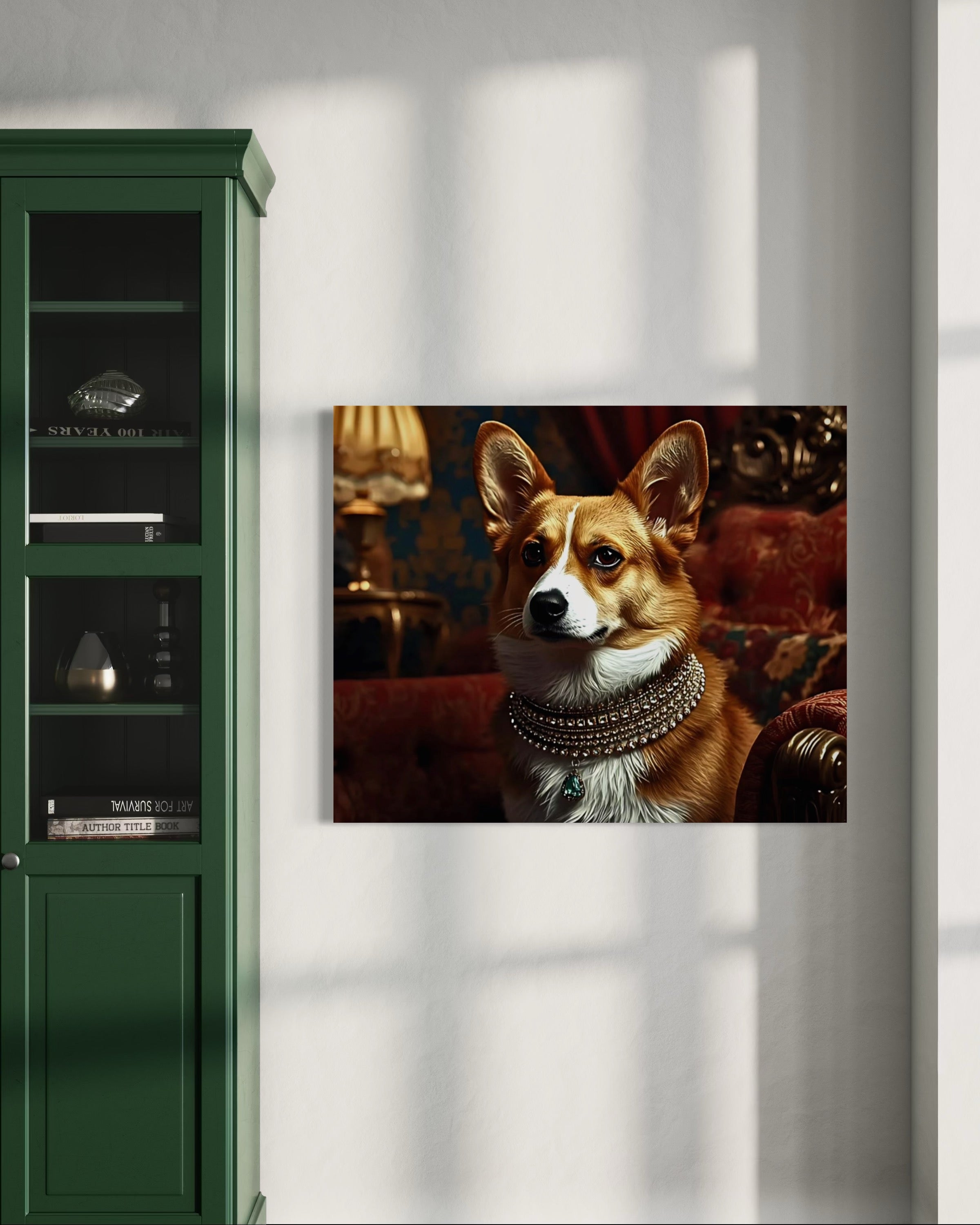 Victorian Royal Korgi Portrait