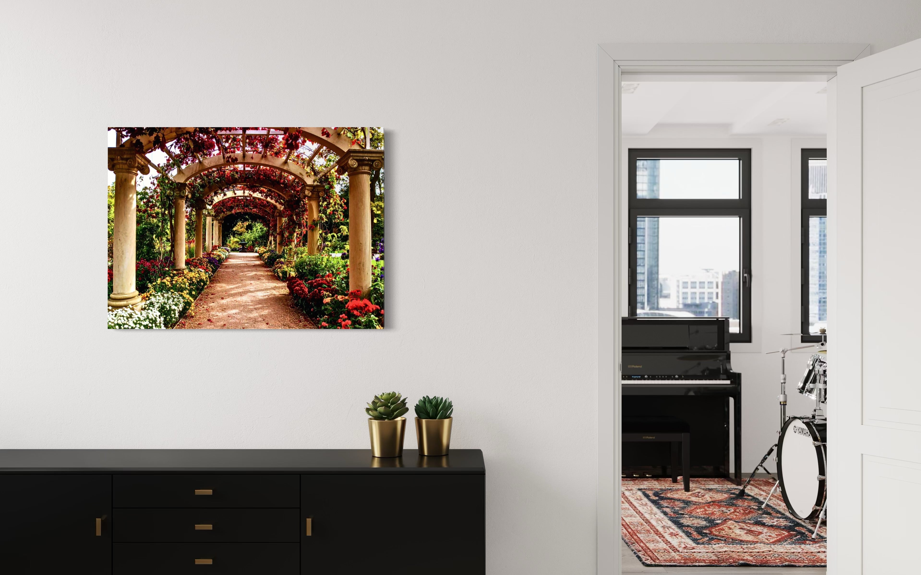 Autumn Botanical Garden Day Museum Print