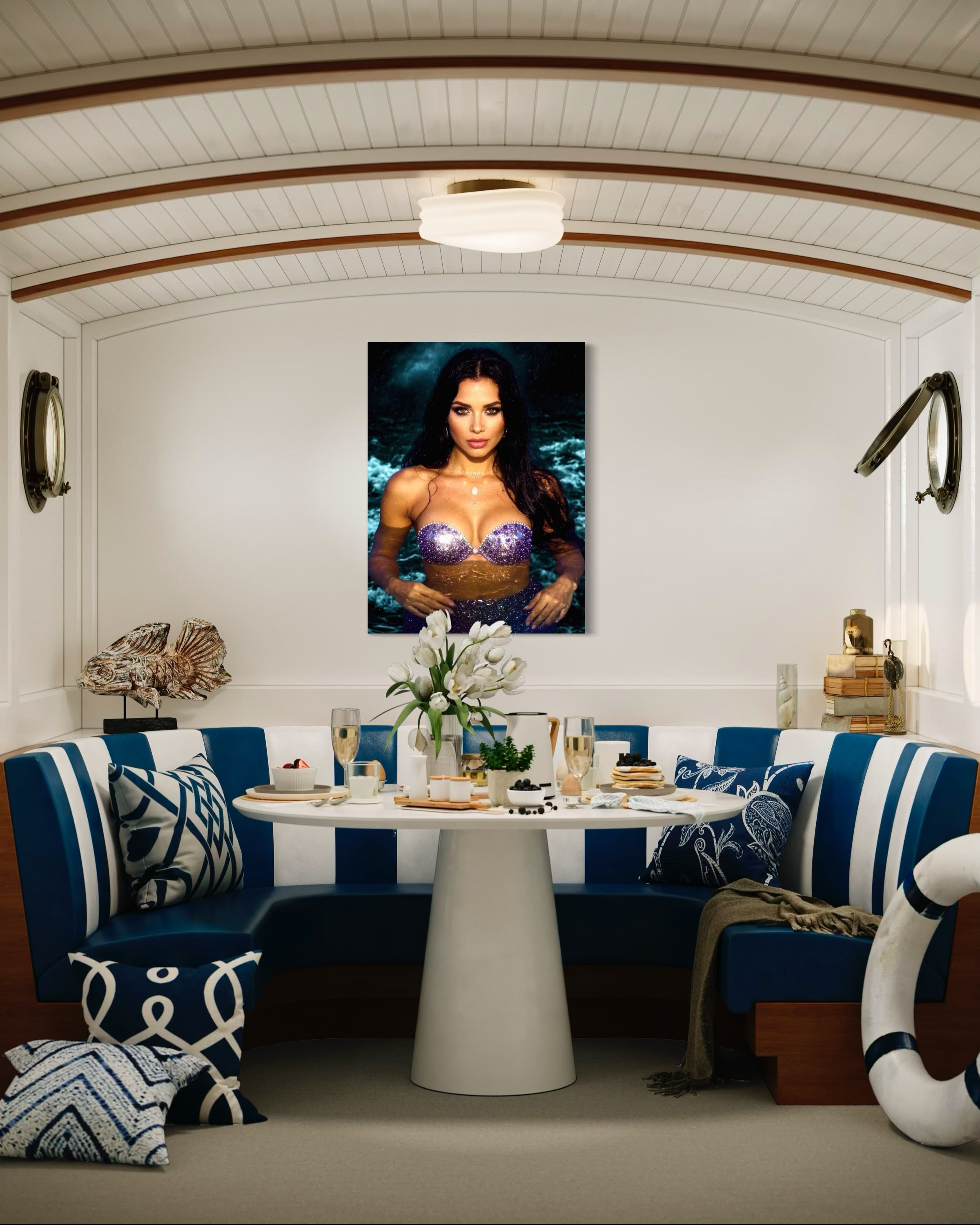 Lyra Siren of the Black Sea Museum Print