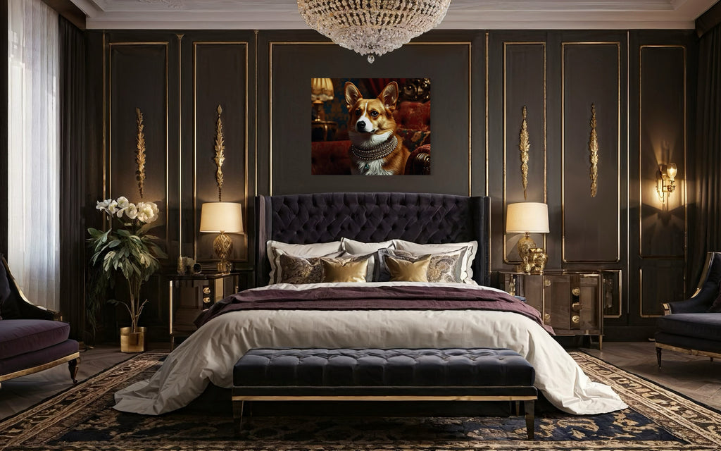 Victorian Royal Korgi Portrait